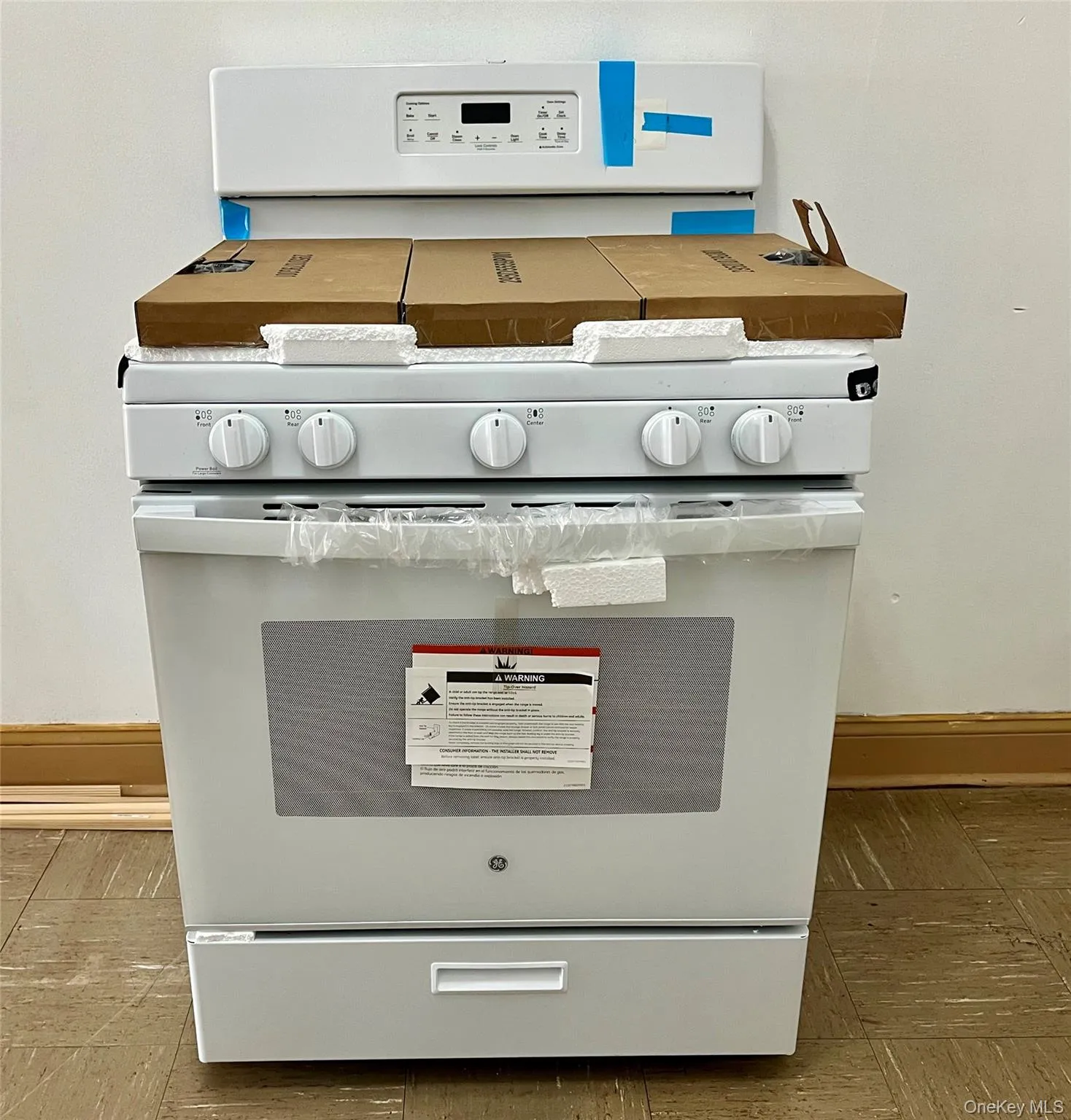 New stove. New stove.