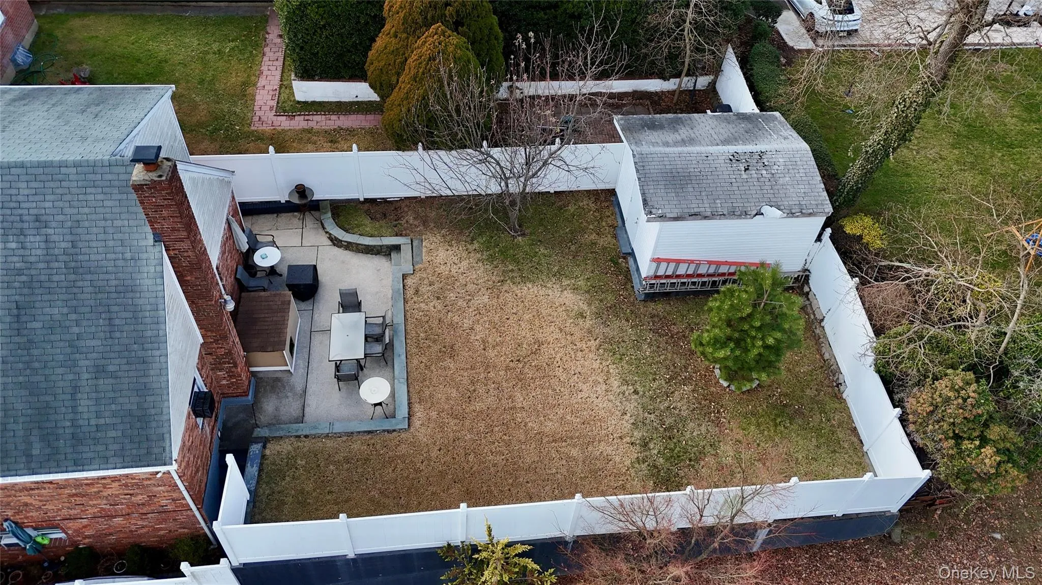 View from above the backyard View from above the backyard