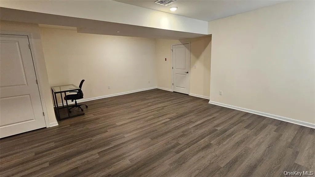 Finished basement space Finished basement space