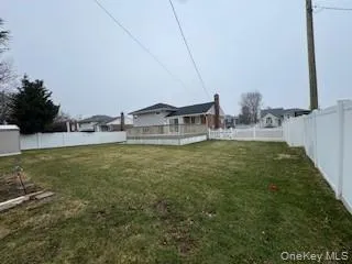 View of yard with a fenced backyard View of yard with a fenced backyard
