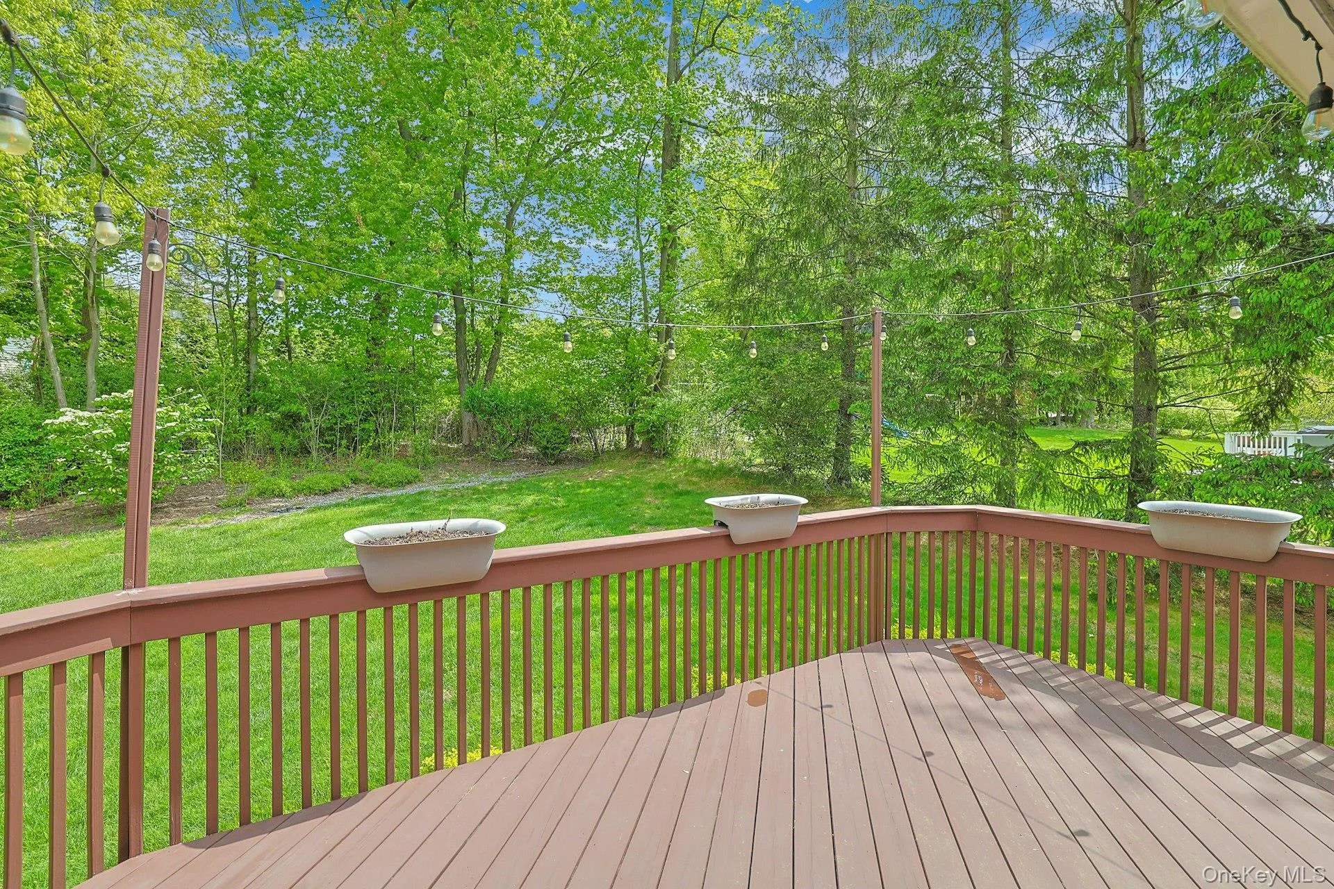 Large Deck off of Dining Area Large Deck off of Dining Area