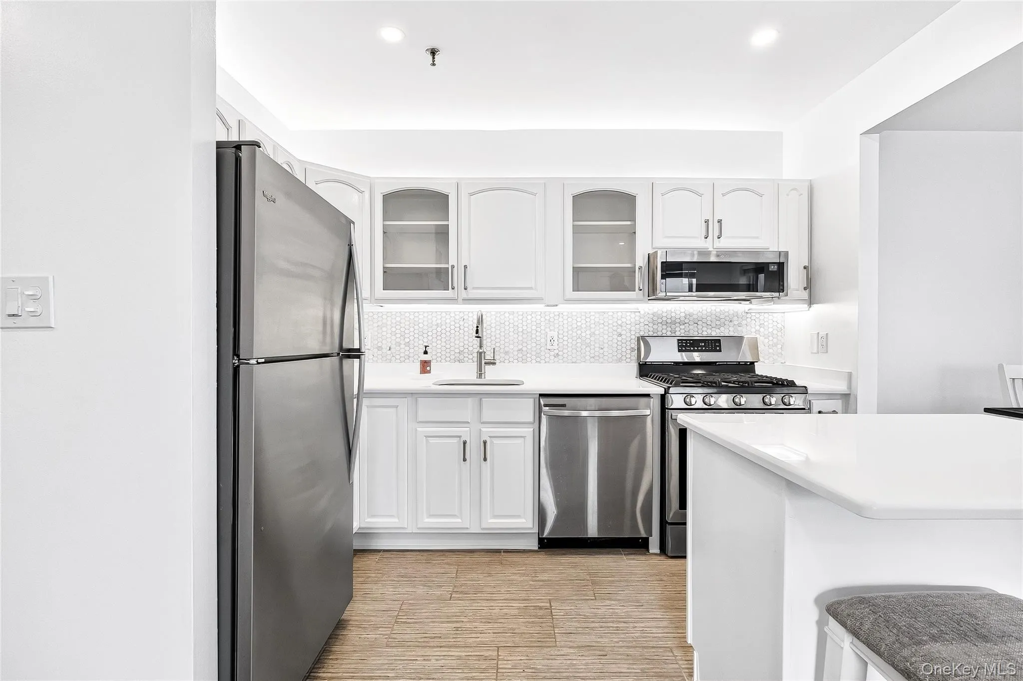 Stainless steel appliances, updated kitchen Stainless steel appliances, updated kitchen