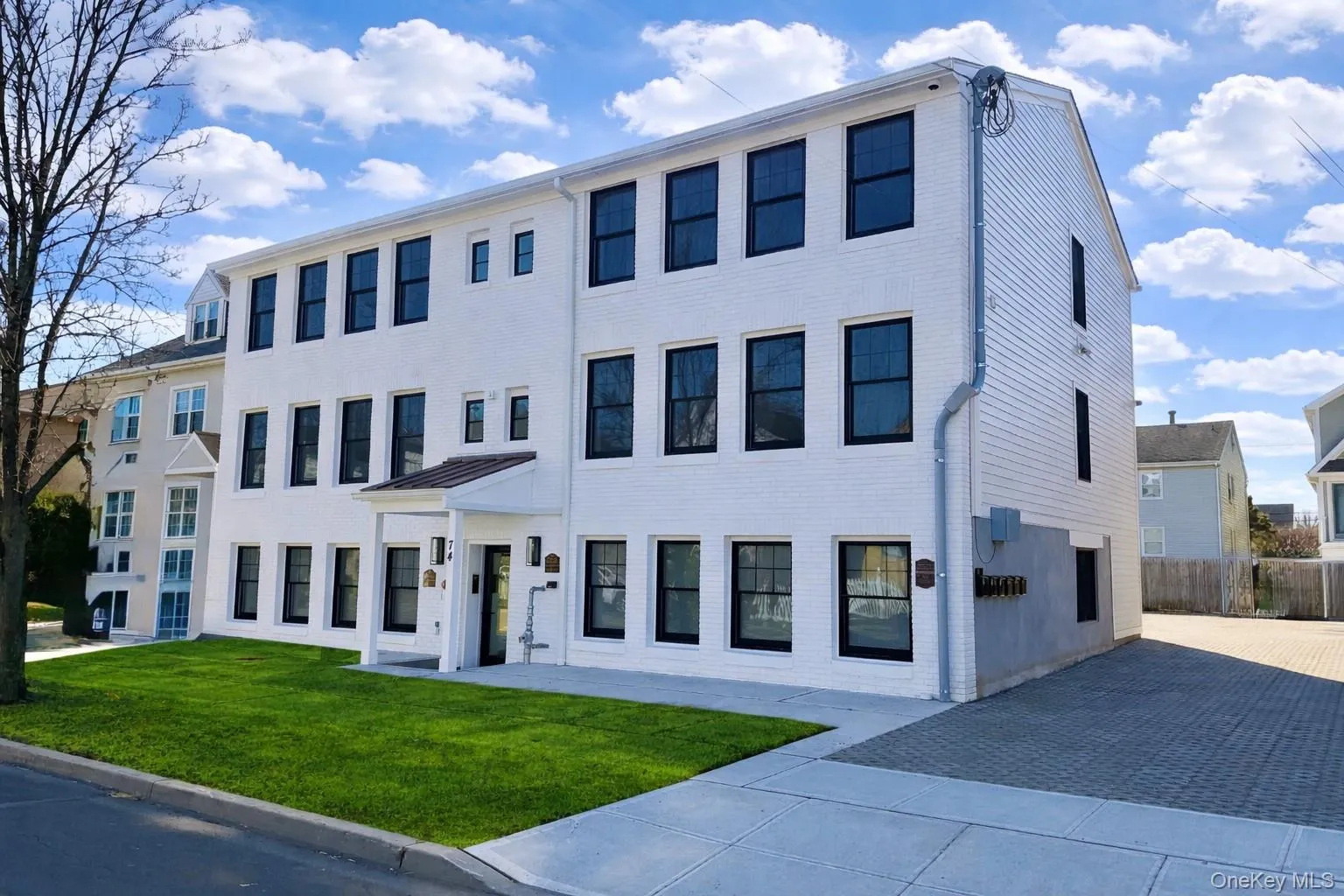 Virtually Enhanced Front of Building. Virtually Enhanced Front of Building.