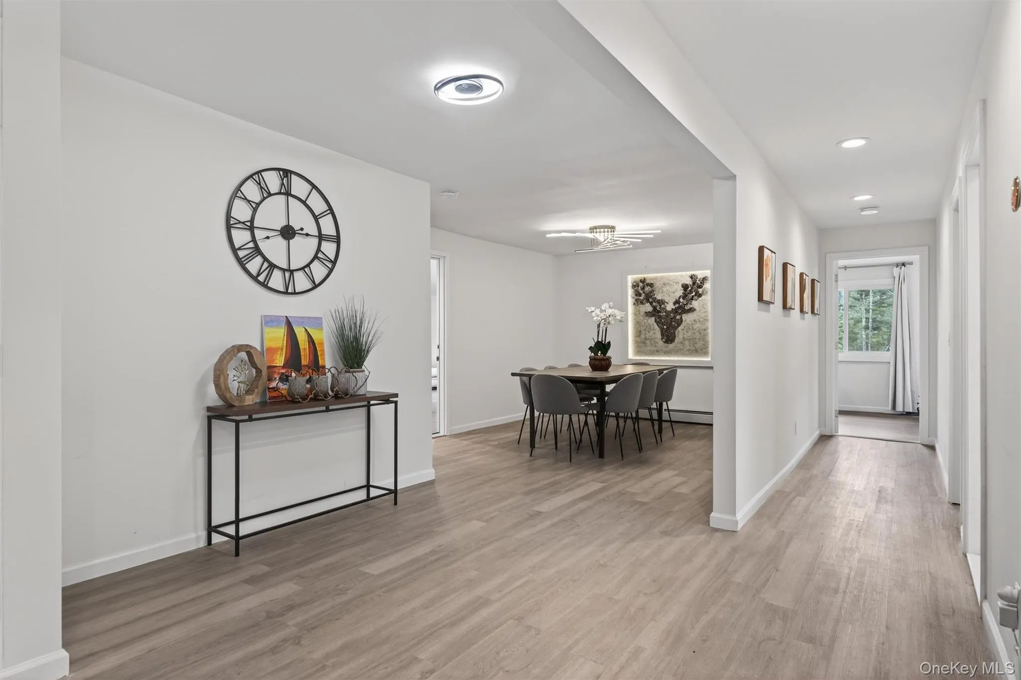 From Living room to bedrooms and dining From Living room to bedrooms and dining