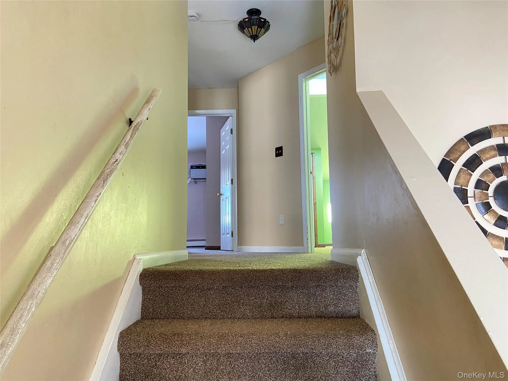 Staircase to upstairs bedrooms Staircase to upstairs bedrooms