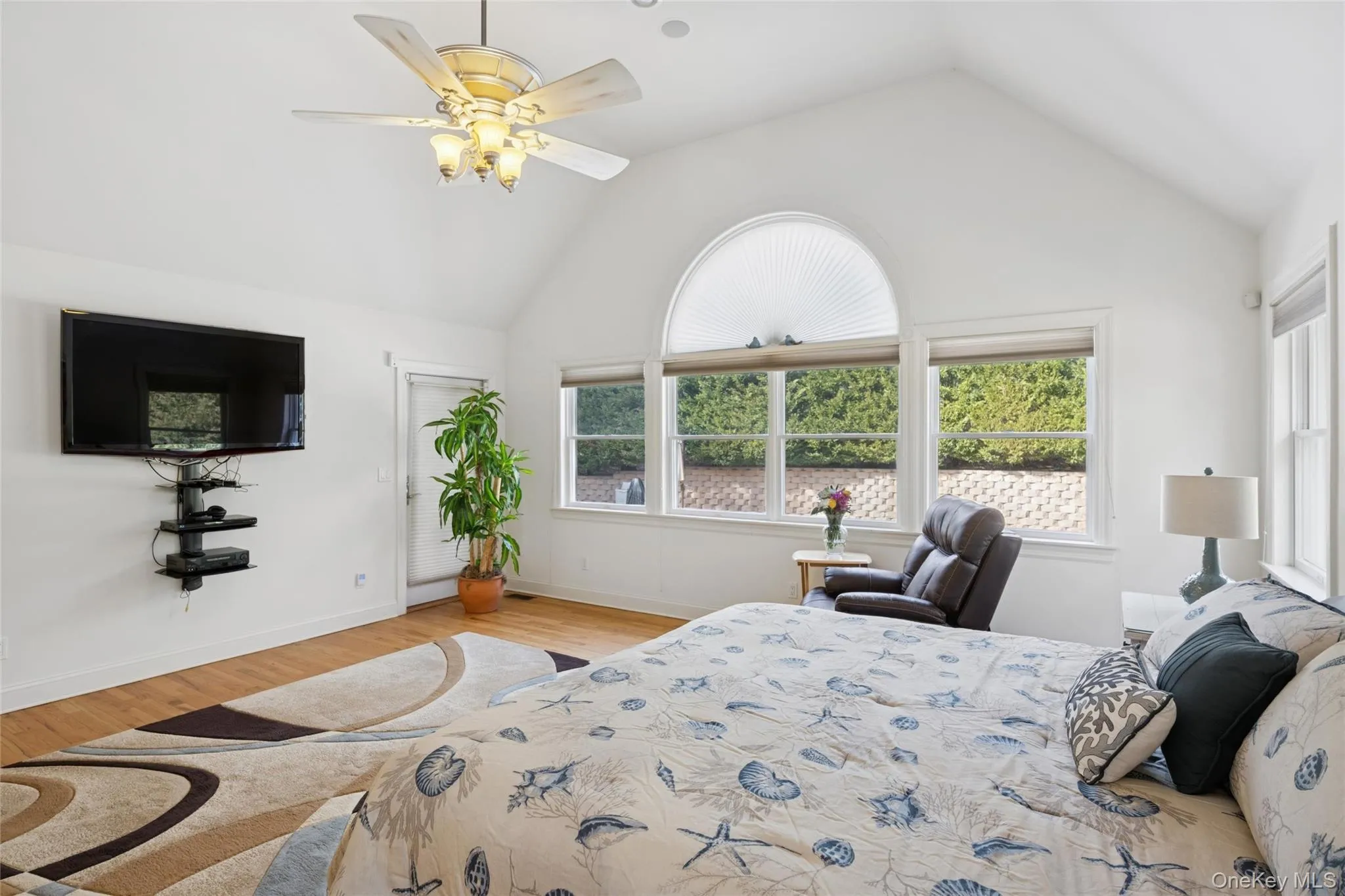 First floor primary bedroom with private bath First floor primary bedroom with private bath