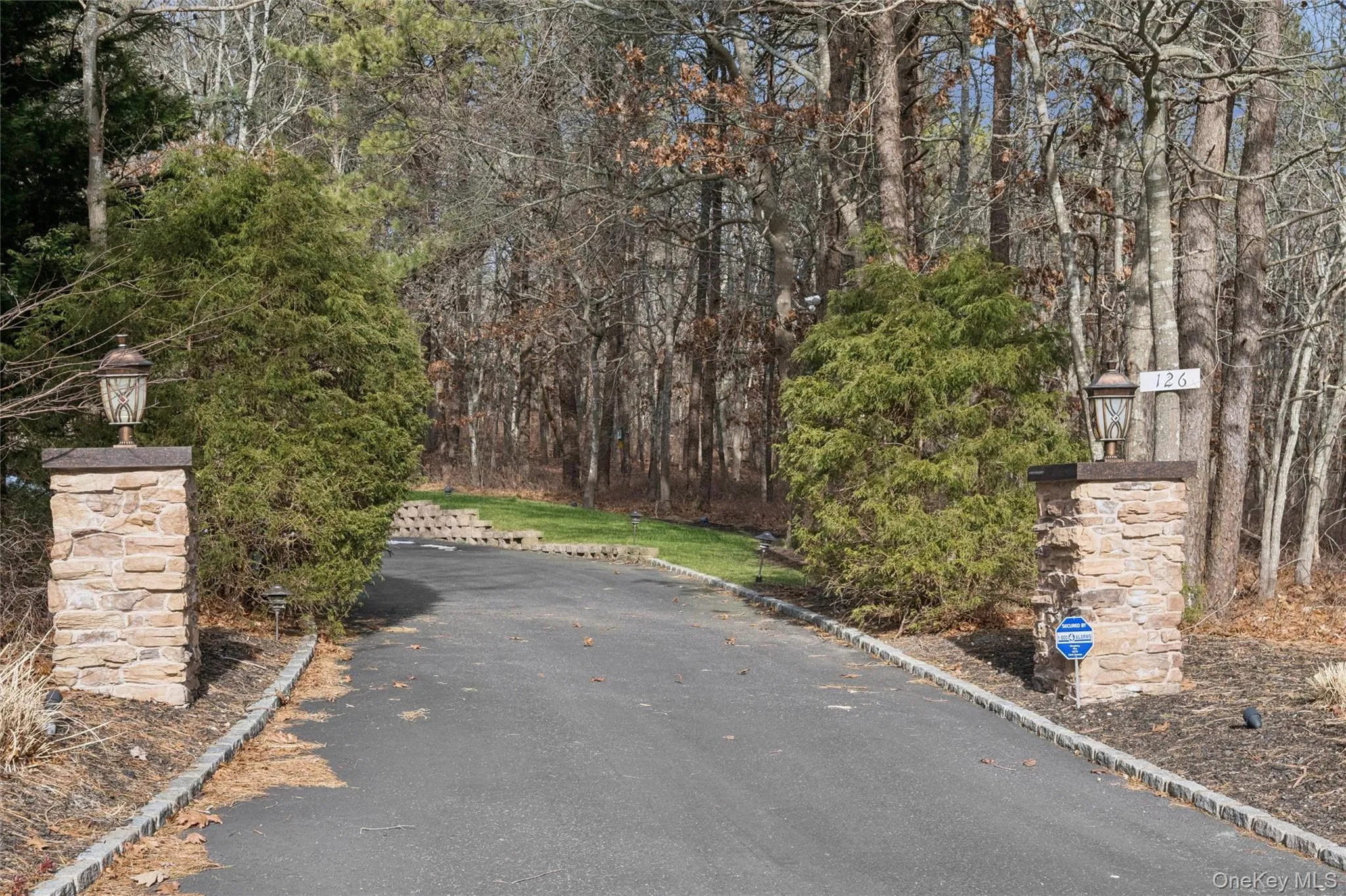 Ultra Private driveway at end of cul-de-sac Ultra Private driveway at end of cul-de-sac