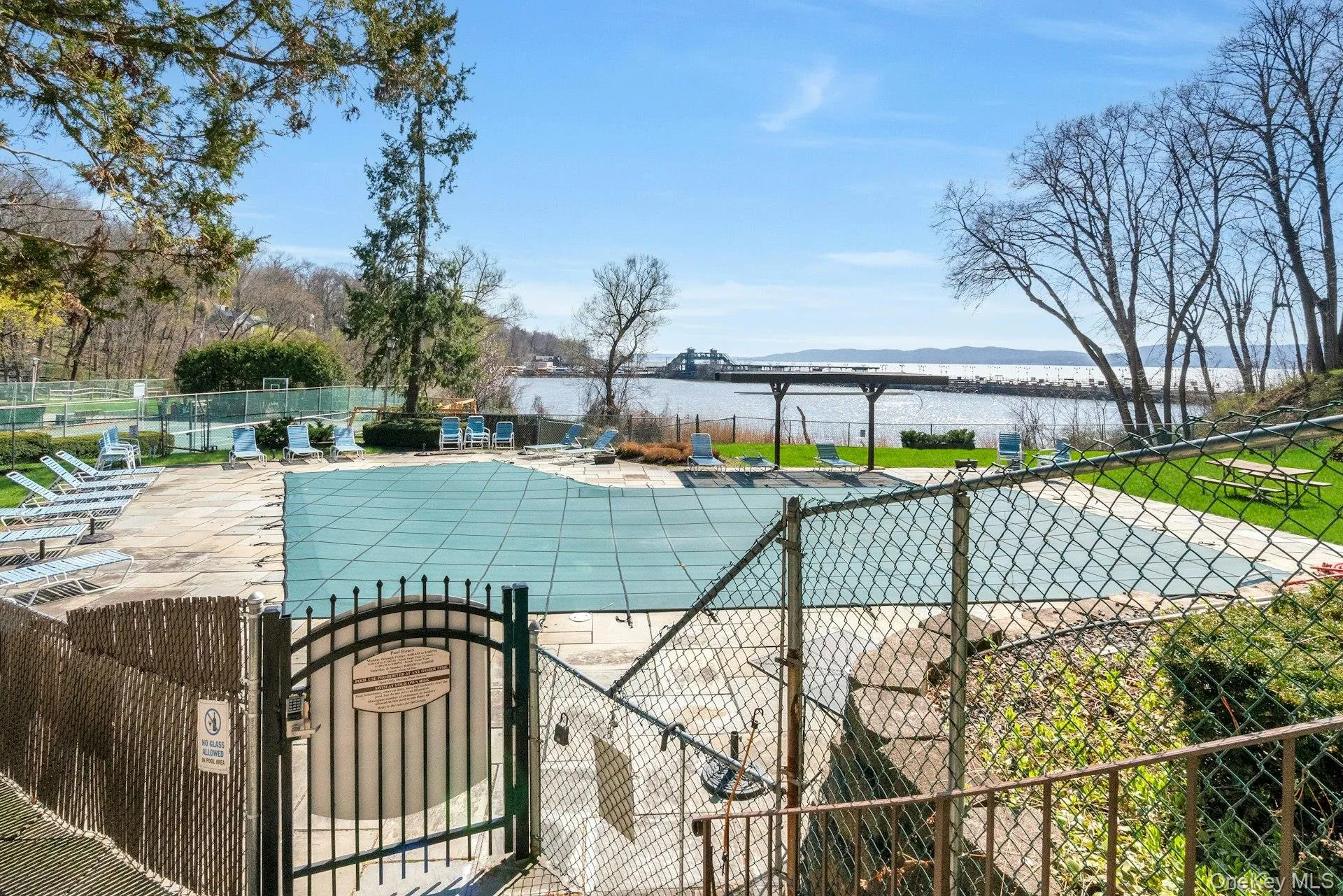 Community Pool with water views Community Pool with water views