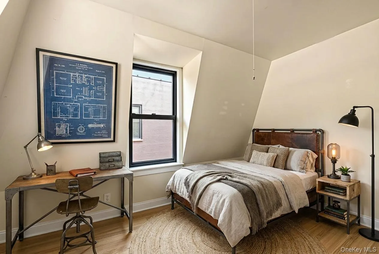 Virtually staged Bedroom #2 Virtually staged Bedroom #2