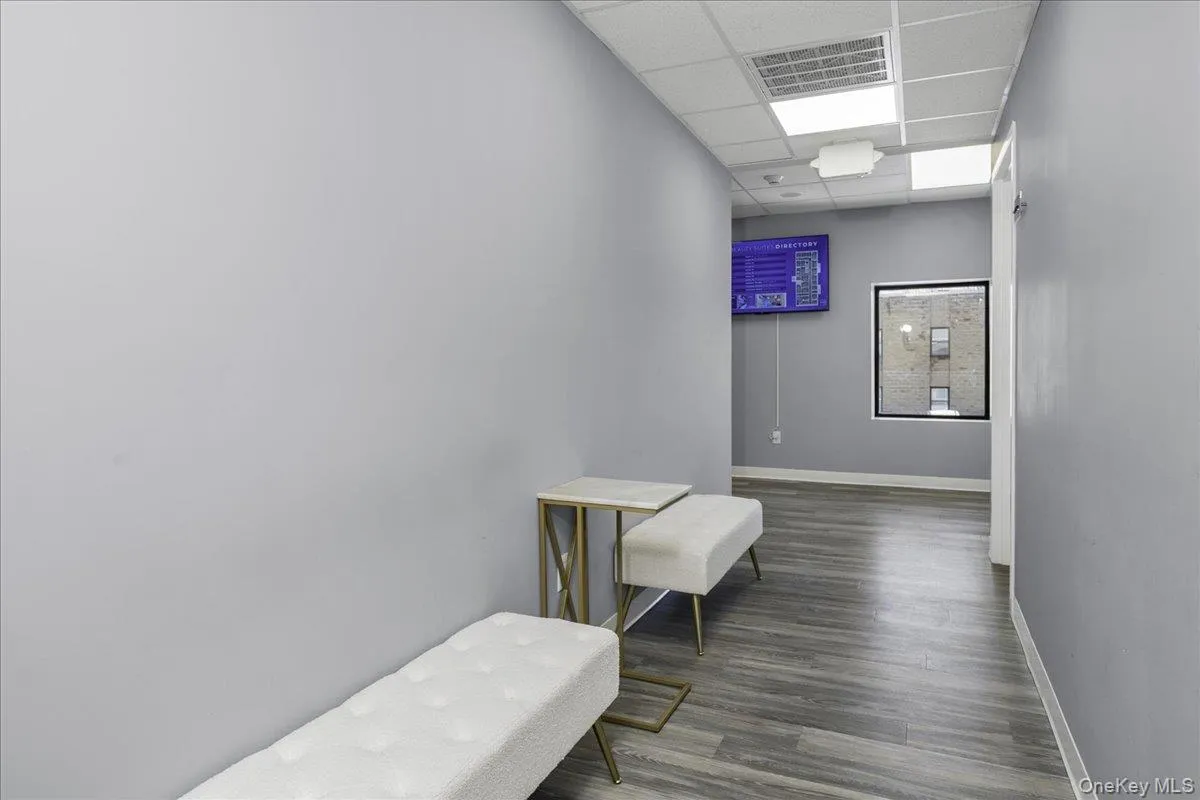 Hallway leading to suites Hallway leading to suites