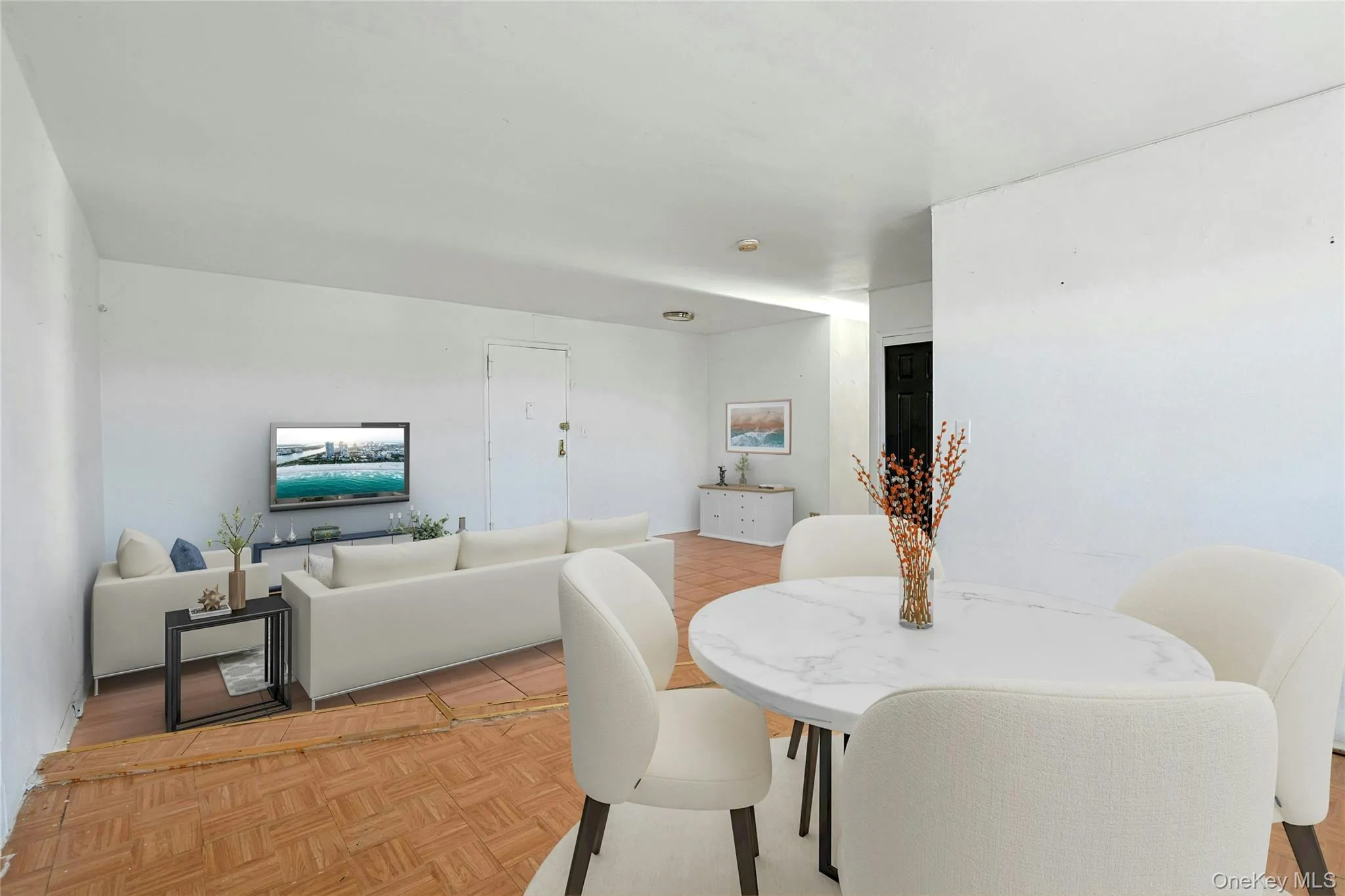 Staged Living/Dining Area Staged Living/Dining Area