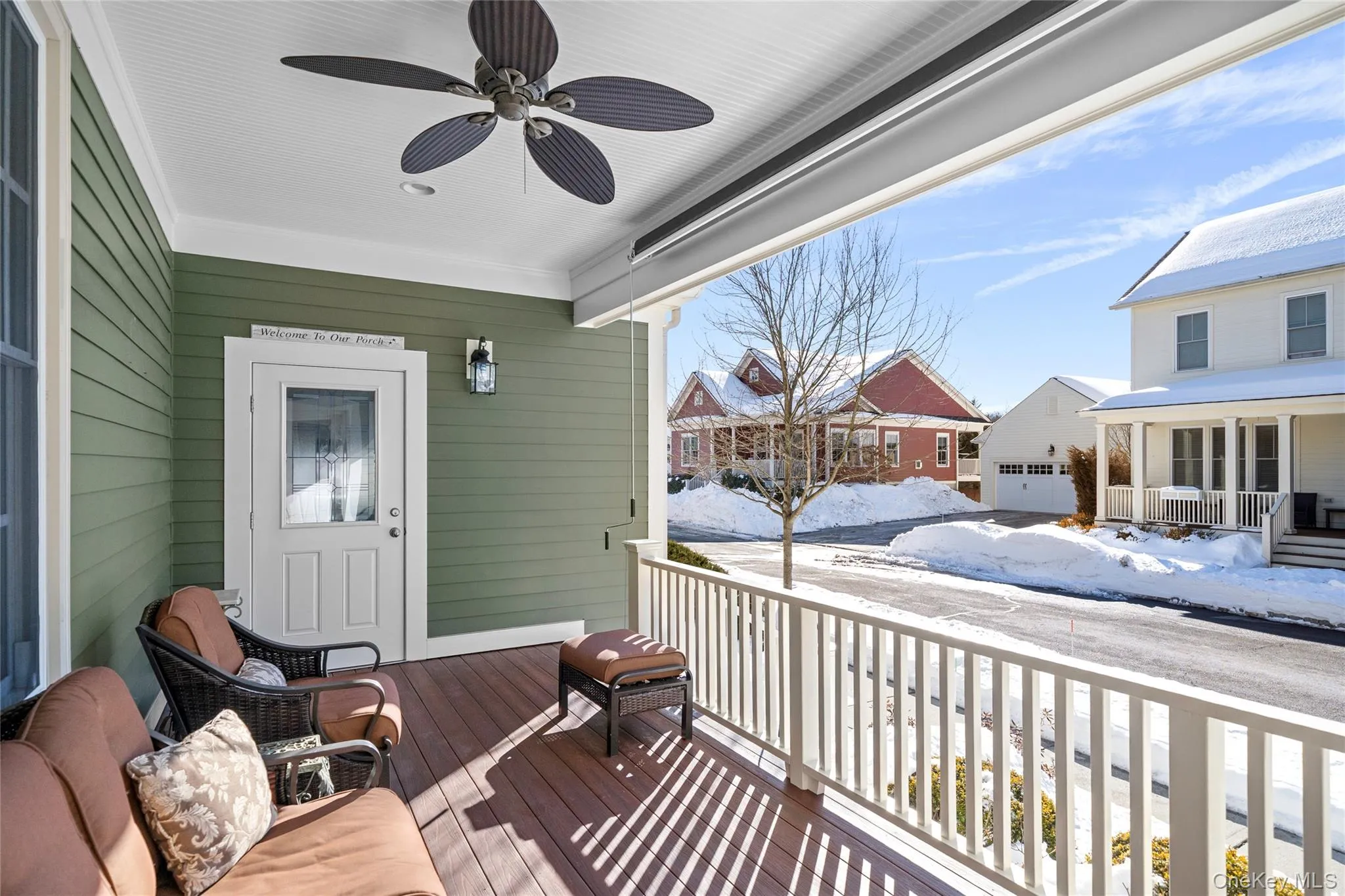Covered Porch. Covered Porch.