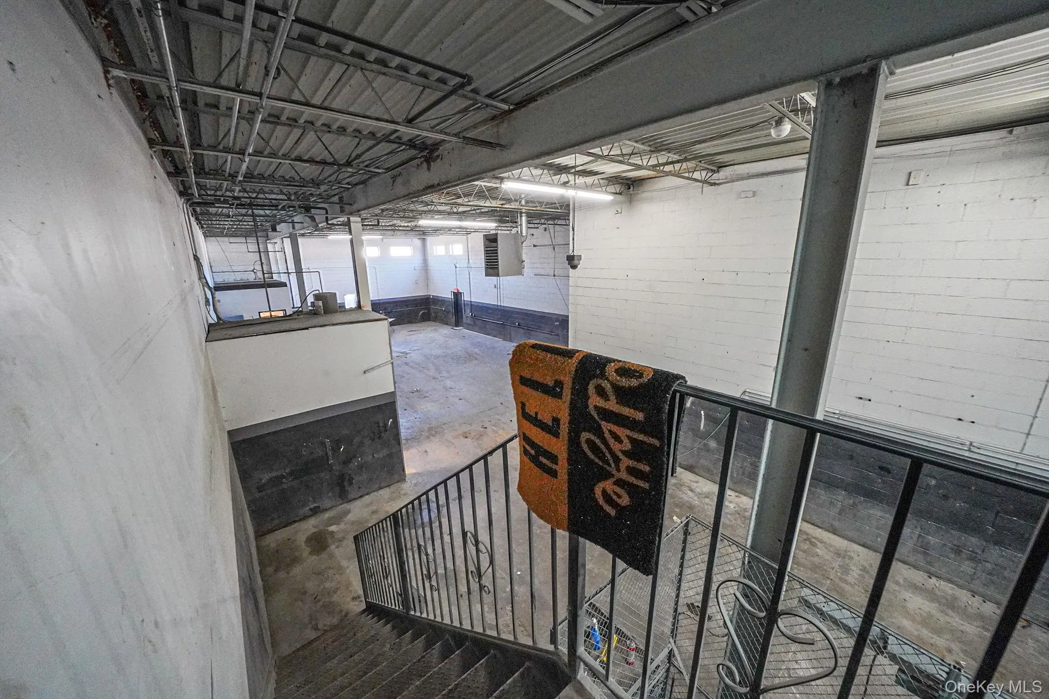 entrance to Mezzanine in warehouse entrance to Mezzanine in warehouse