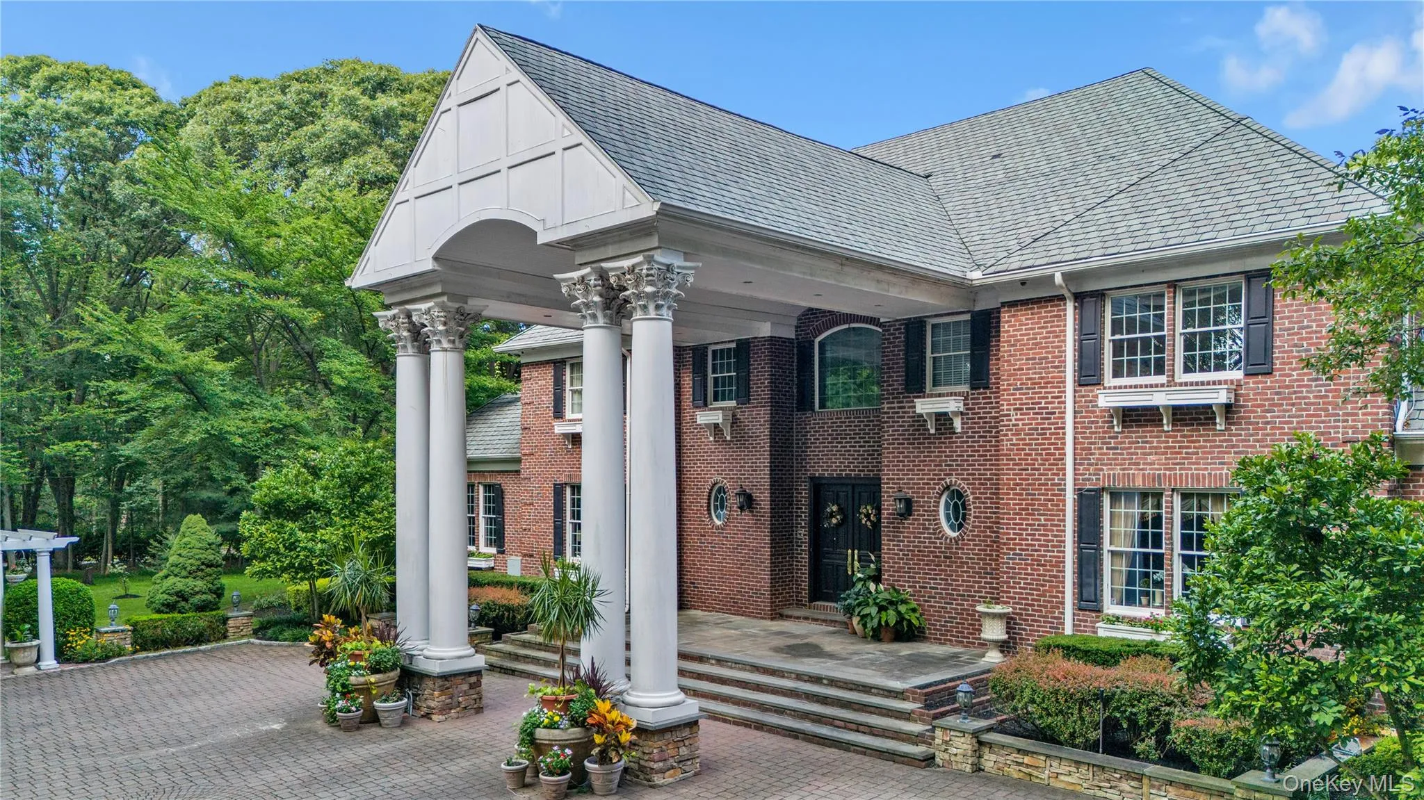Front portico Front portico