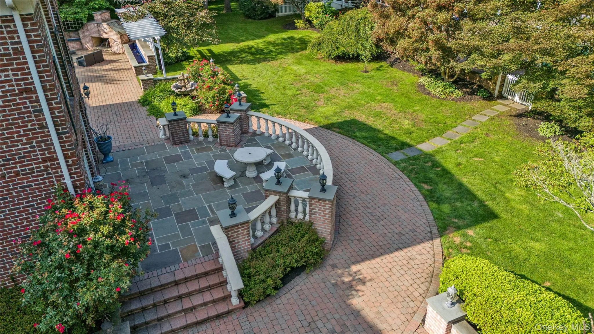 Aerial view of grounds Aerial view of grounds