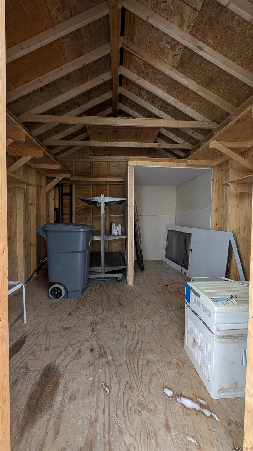 Interior of Shed Interior of Shed