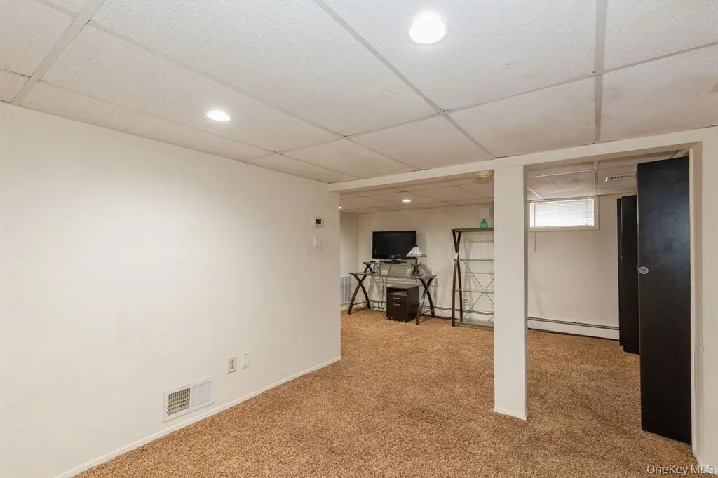 Partially Finished Basement Partially Finished Basement