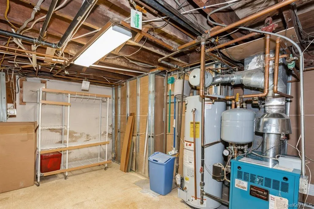 Storage and Work area in Basement Storage and Work area in Basement