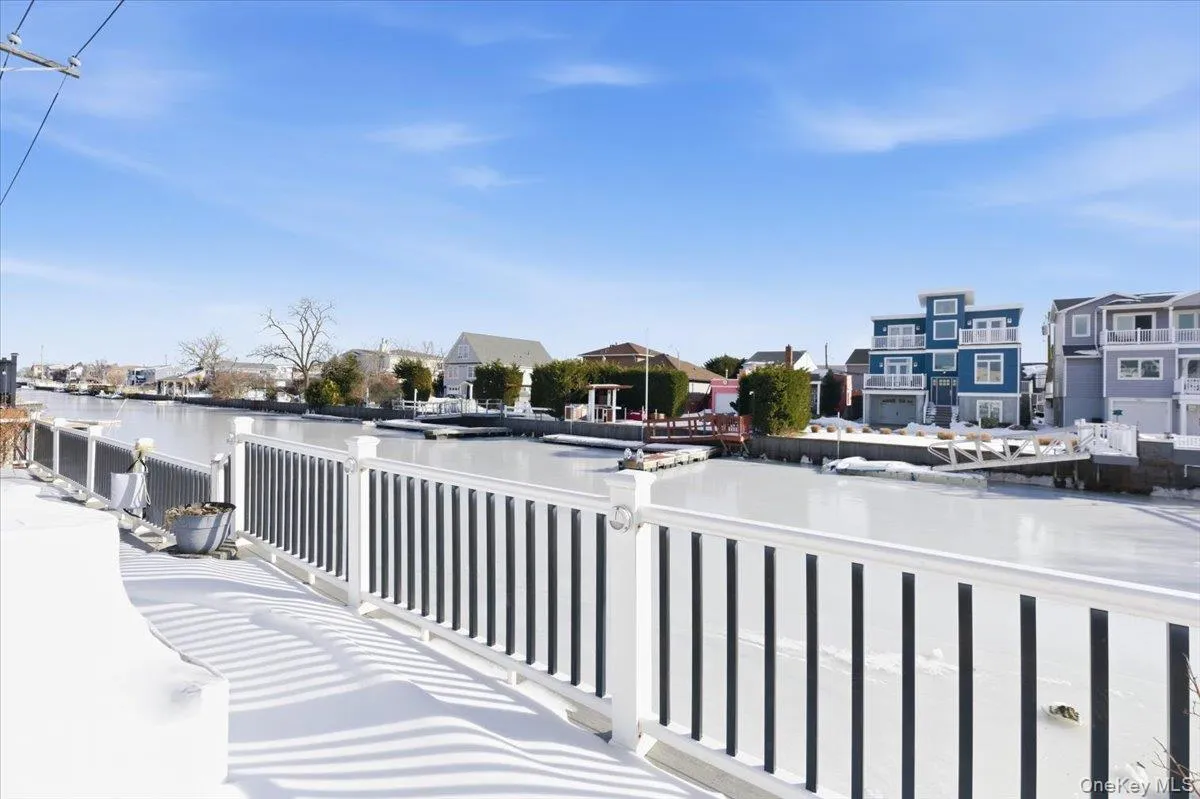 Canal access to dock Canal access to dock