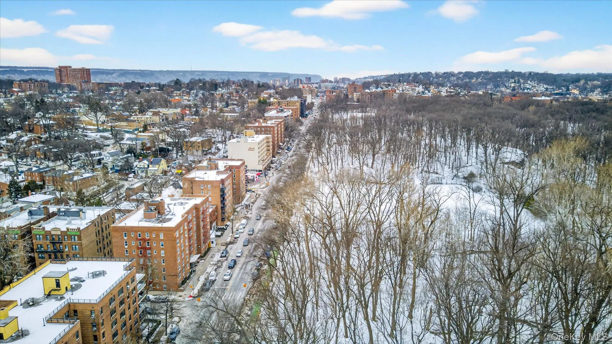 Aerial overview of property's location featuring nearby urban area Aerial overview of property's location featuring nearby urban area
