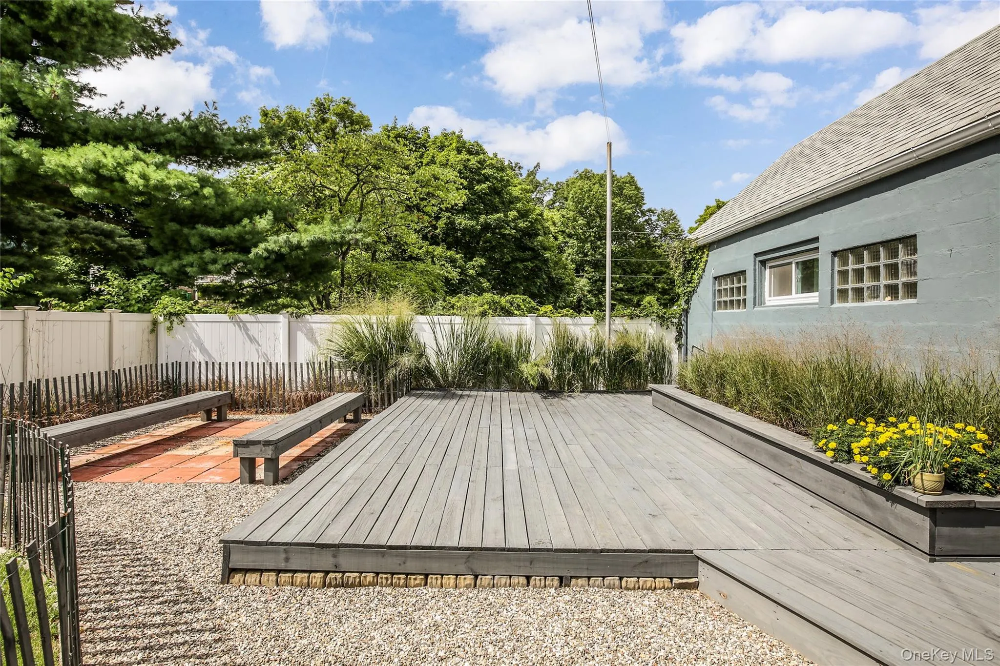 Designed backyard Designed backyard
