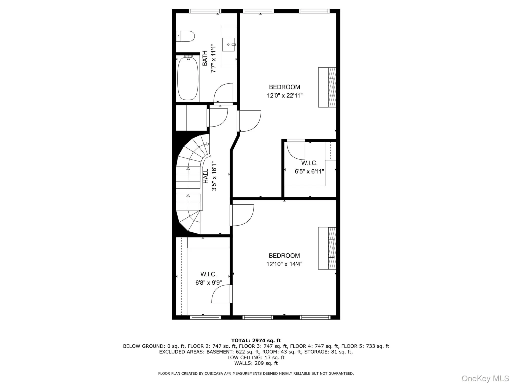 2nd/3rd floor. 2nd/3rd floor.