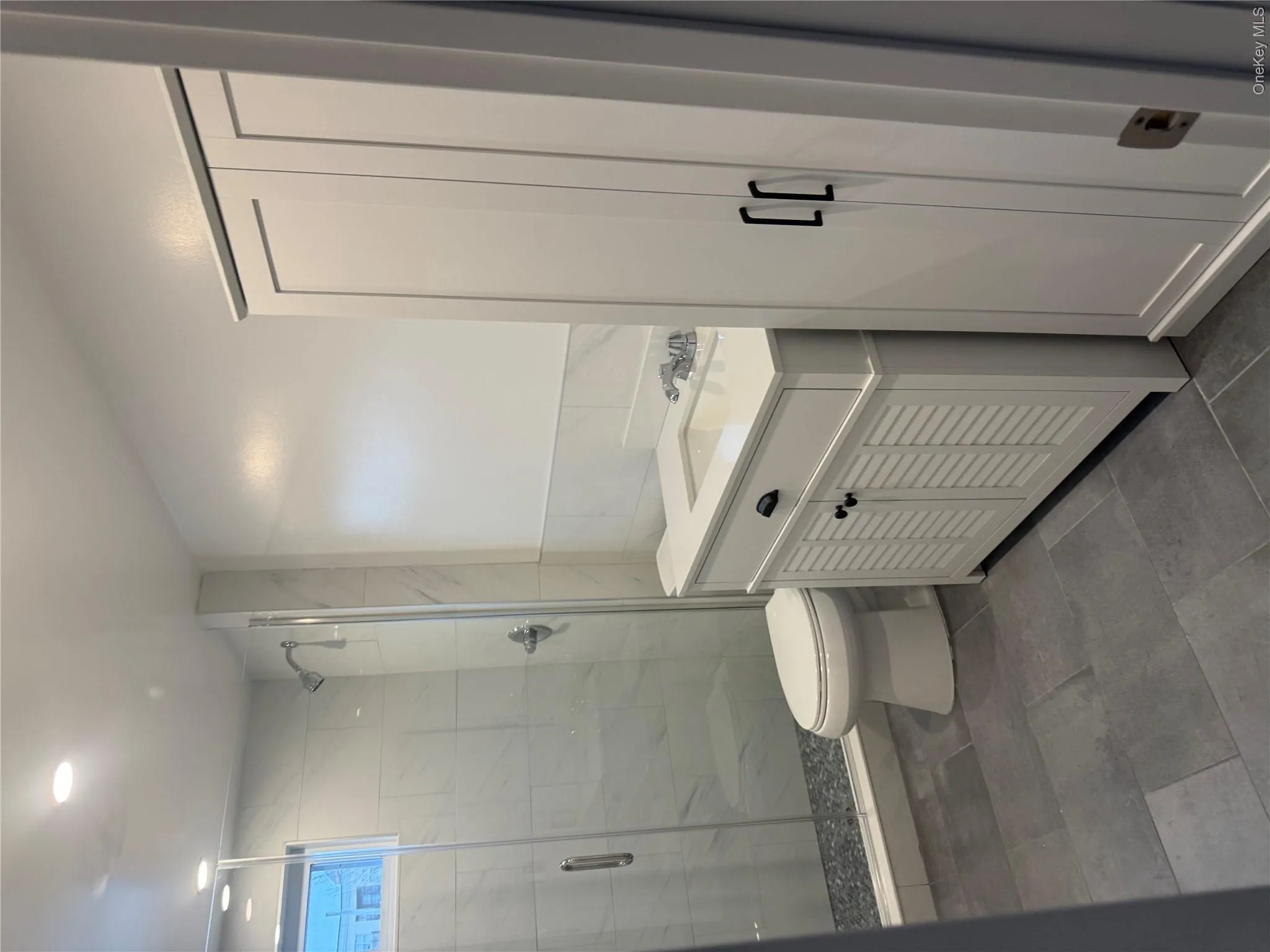 2nd floor bath all new with glass in over-sized shower 2nd floor bath all new with glass in over-sized shower