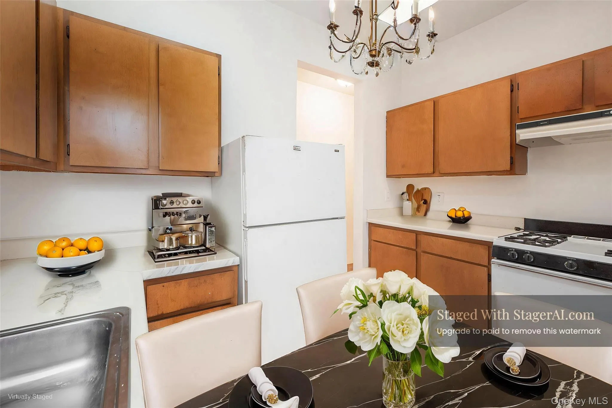 Virtually staged Kitchen Virtually staged Kitchen