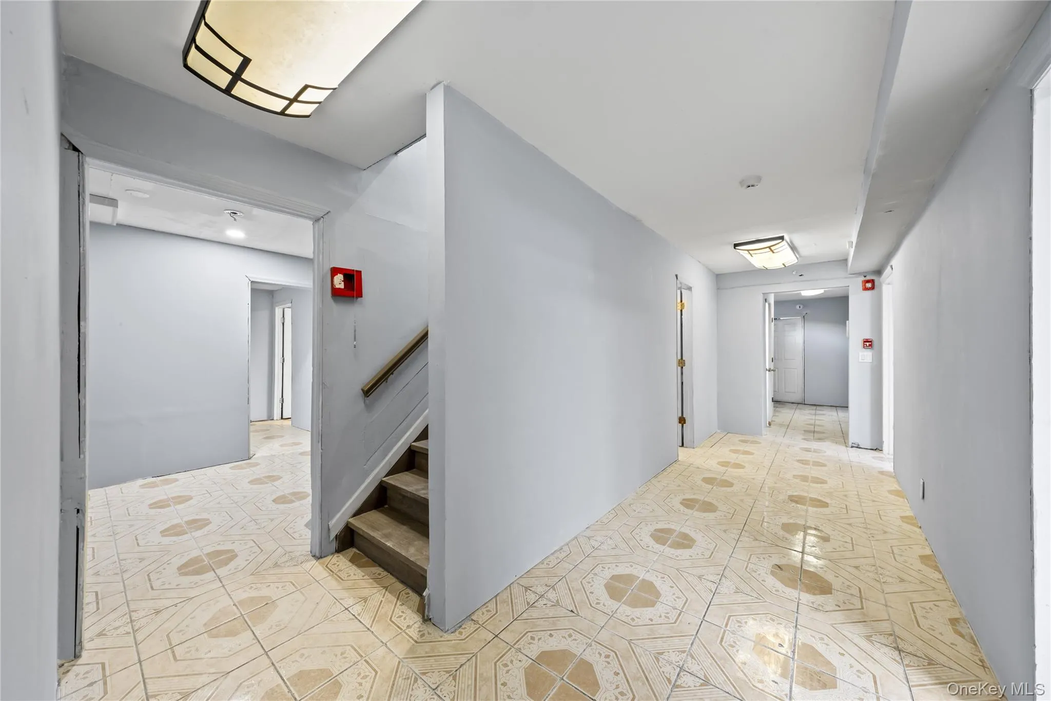 View of basement leading to classrooms View of basement leading to classrooms