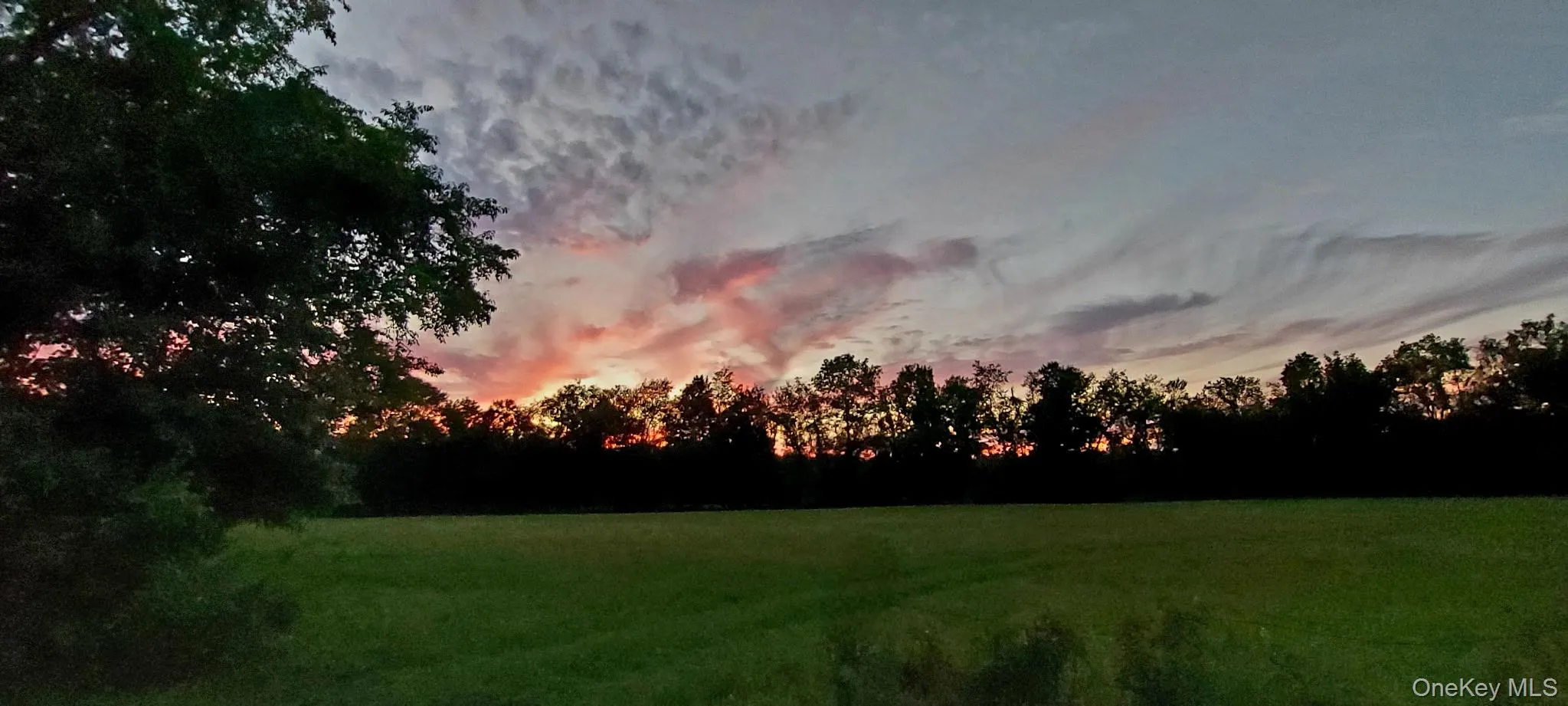 Stunning sunset view. Stunning sunset view.