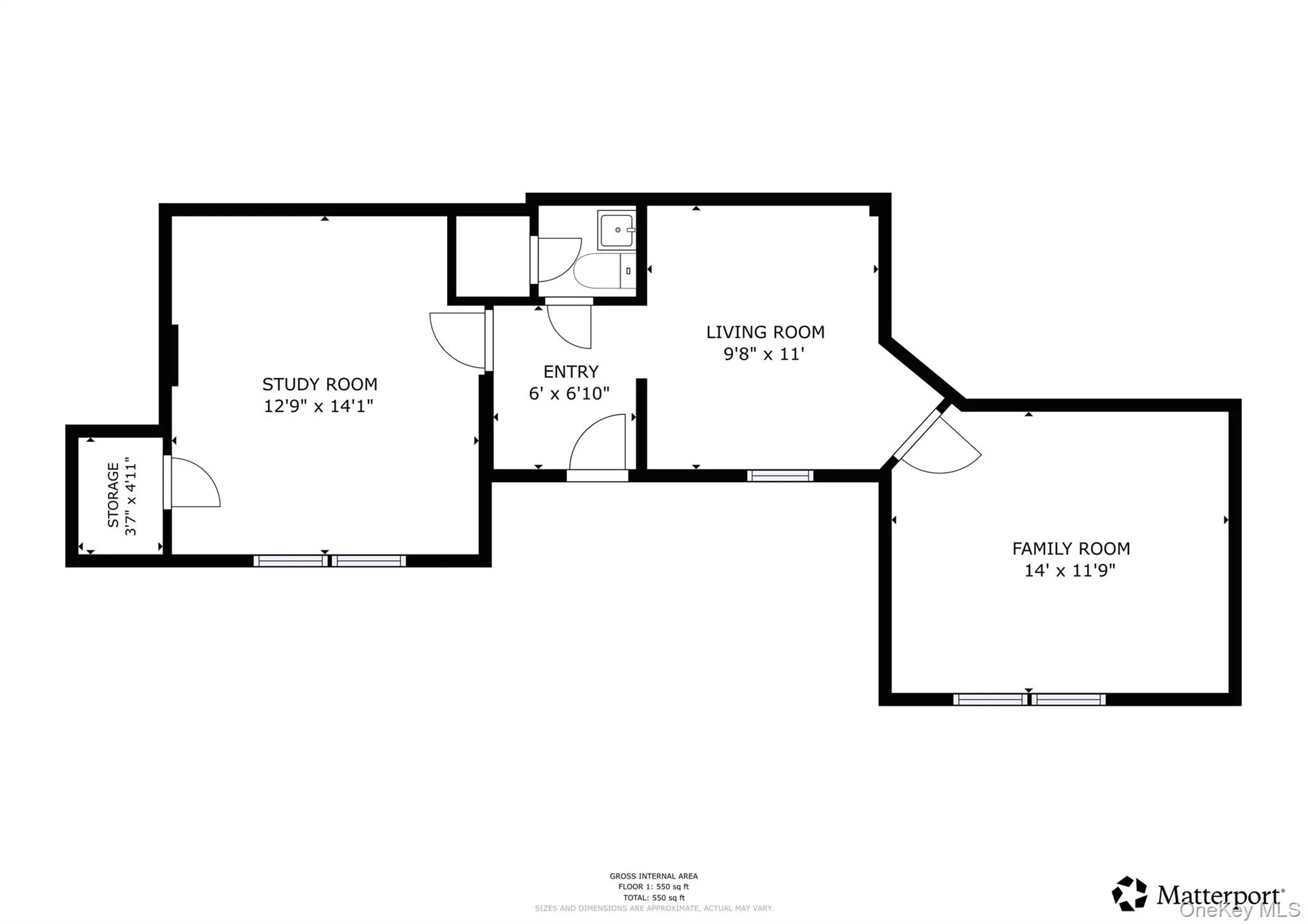 View of room layout View of room layout