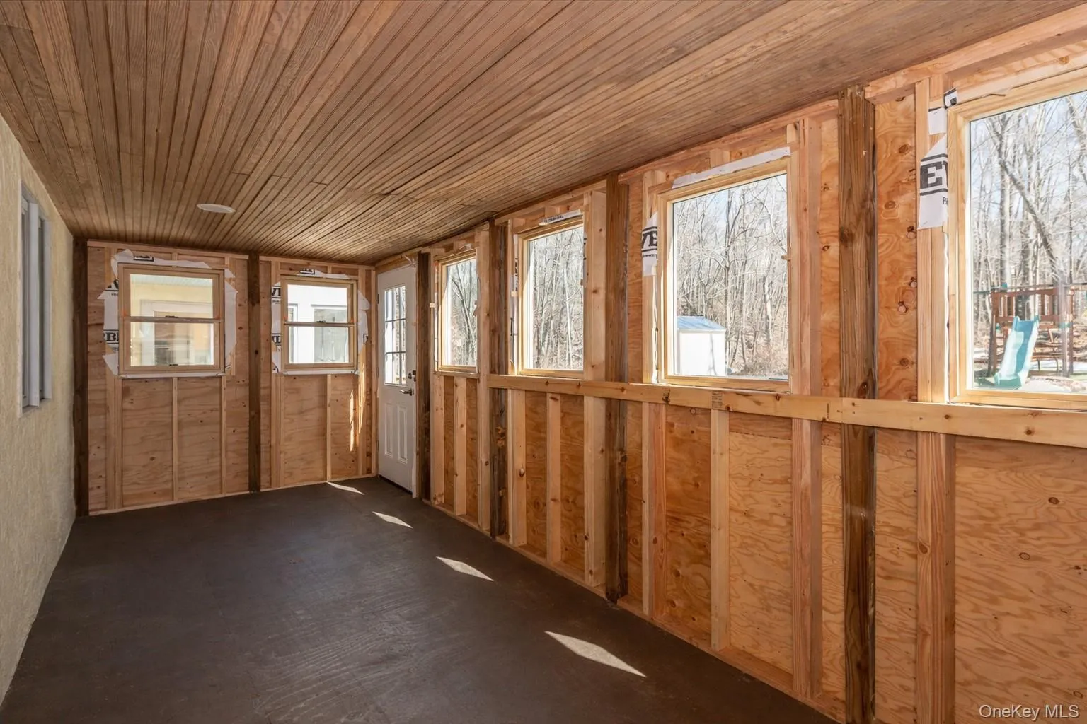 Unfinished Sunroom/Screen-in Porch Unfinished Sunroom/Screen-in Porch