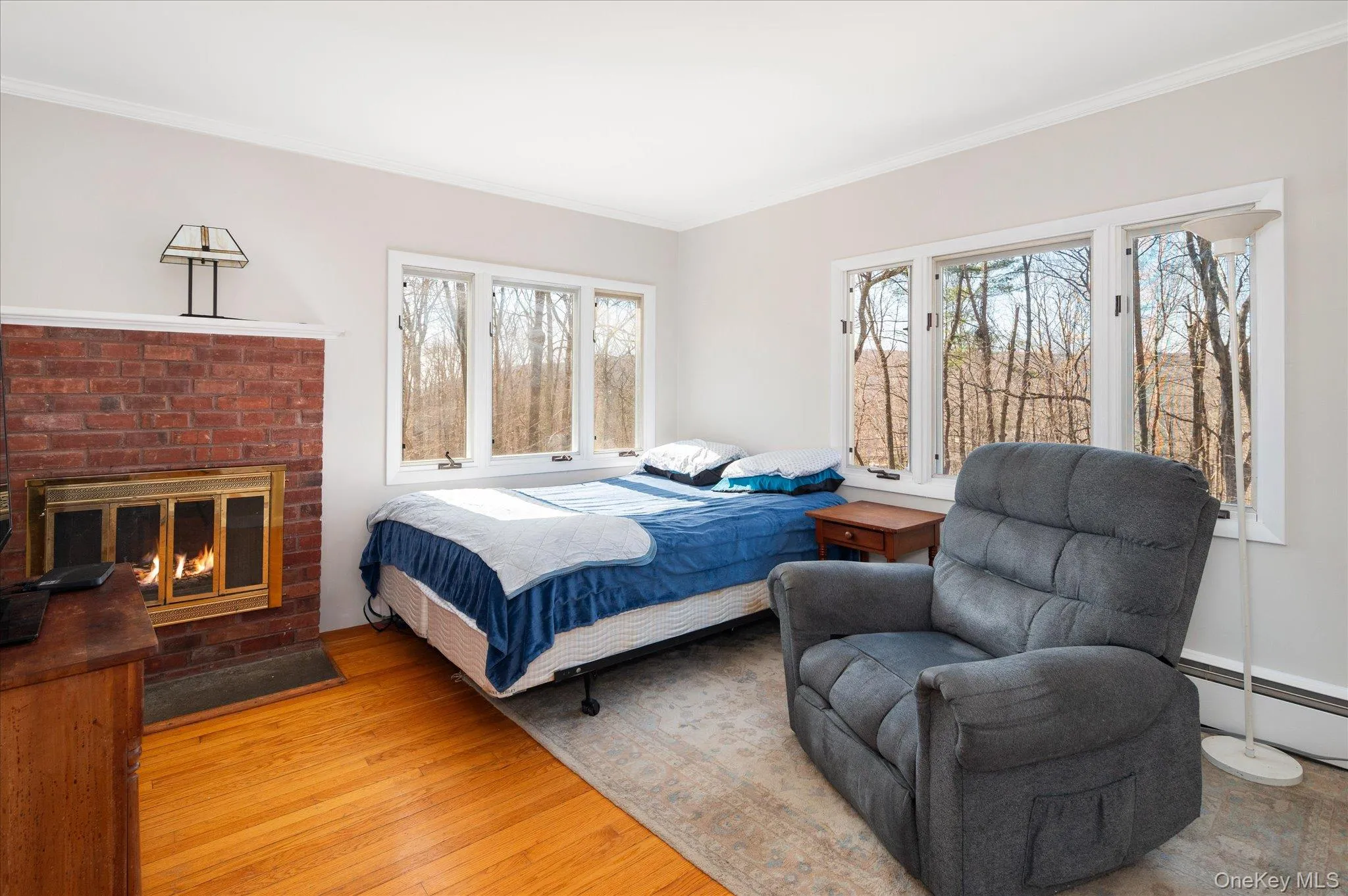 Bedroom 2 with Fireplace Bedroom 2 with Fireplace