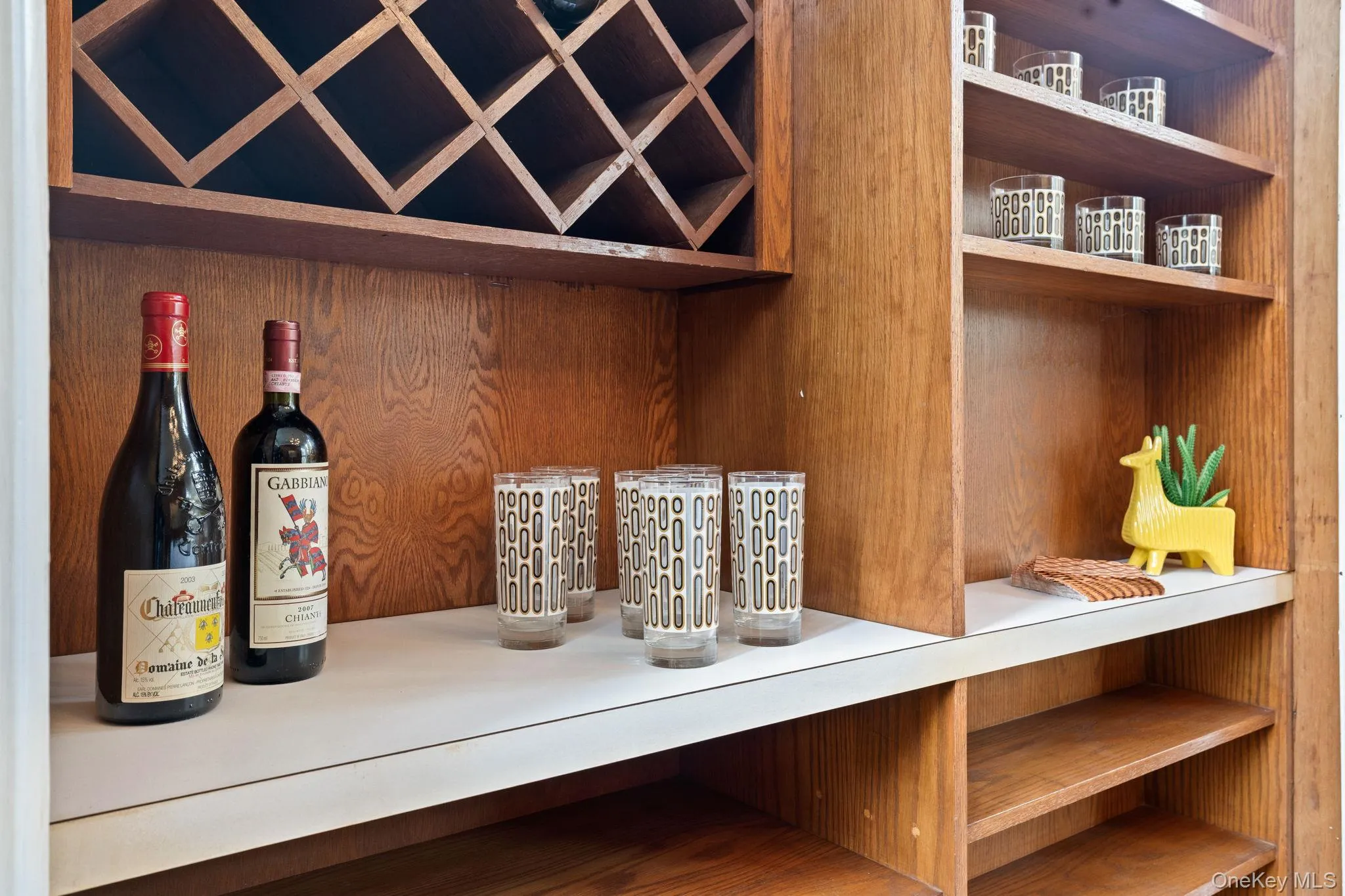 Built in Bar for Storage and Servingyour Finest Pieces ofCrystal Ware. Built in Bar for Storage and Servingyour Finest Pieces ofCrystal Ware.