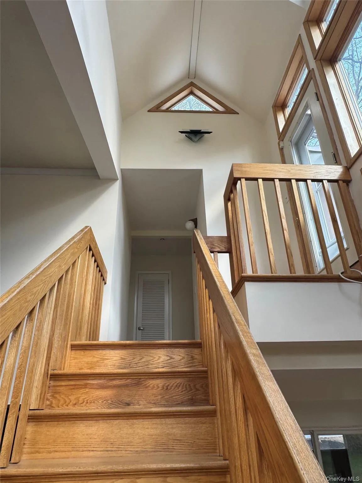 View of Architectural Custom StaircaseJuxtaposed w/ Details. View of Architectural Custom StaircaseJuxtaposed w/ Details.