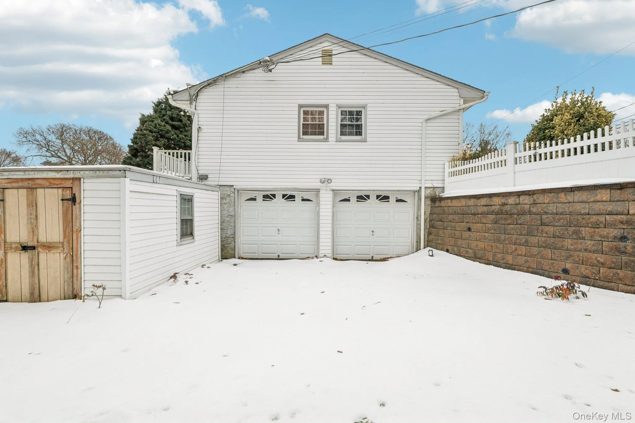 Two Car garage and Shed Two Car garage and Shed