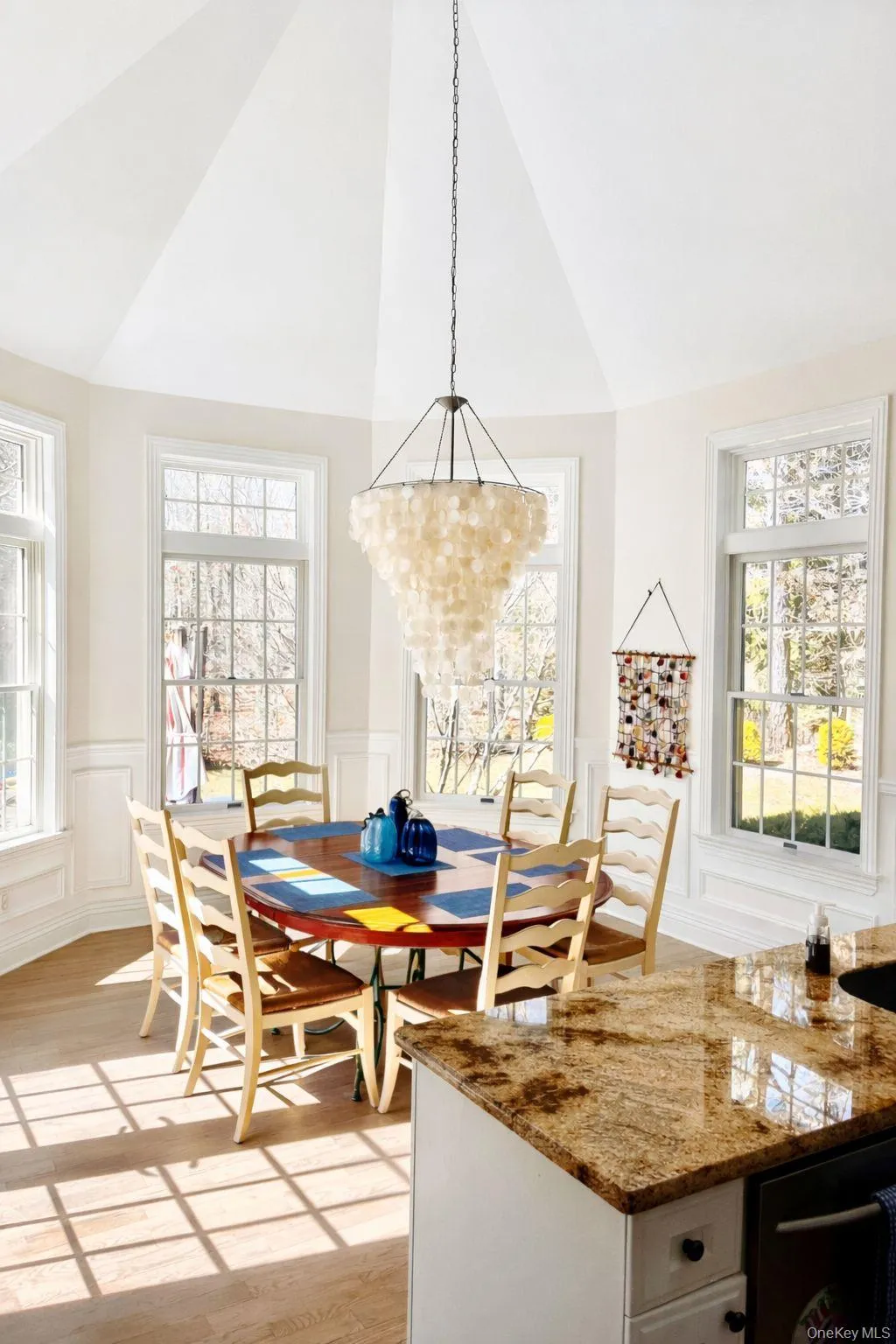 Dining space with natural light & views Dining space with natural light & views