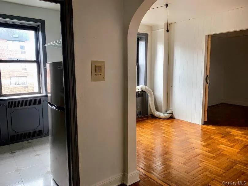 Panoramic View of Eat-in Kitchen to Living Room to Bedroom Panoramic View of Eat-in Kitchen to Living Room to Bedroom