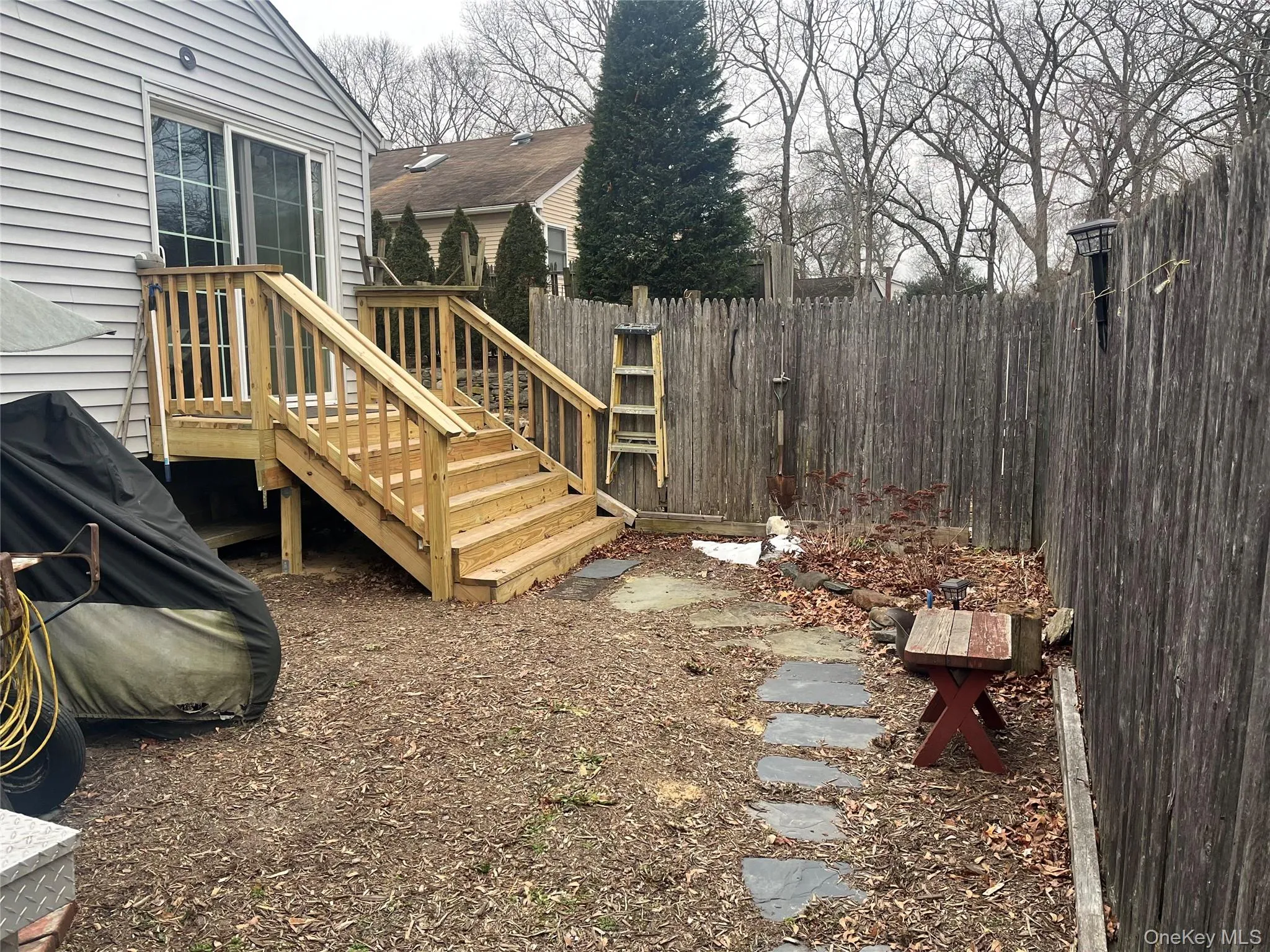 New staircase back yard New staircase back yard