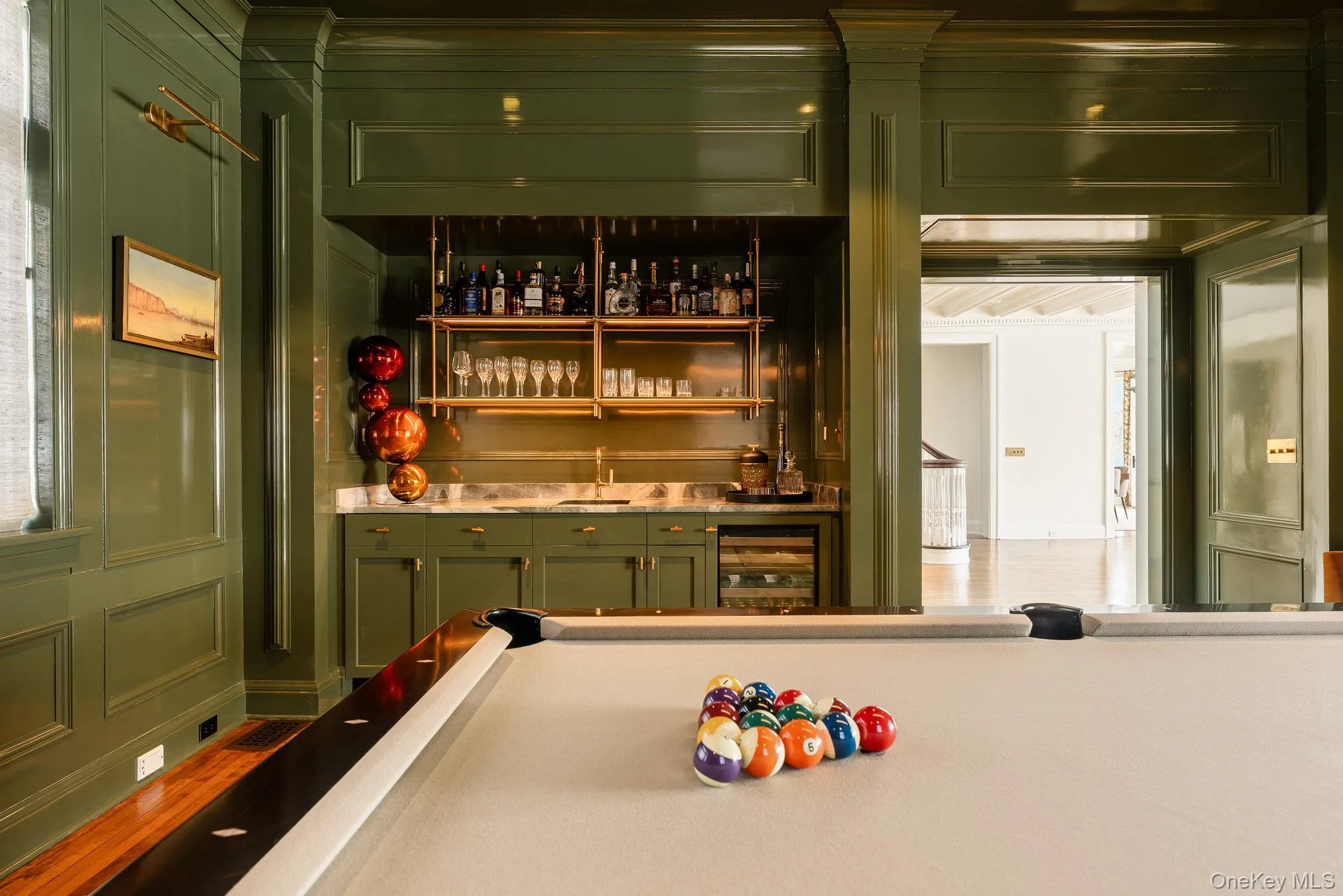 Bar pool room Bar pool room