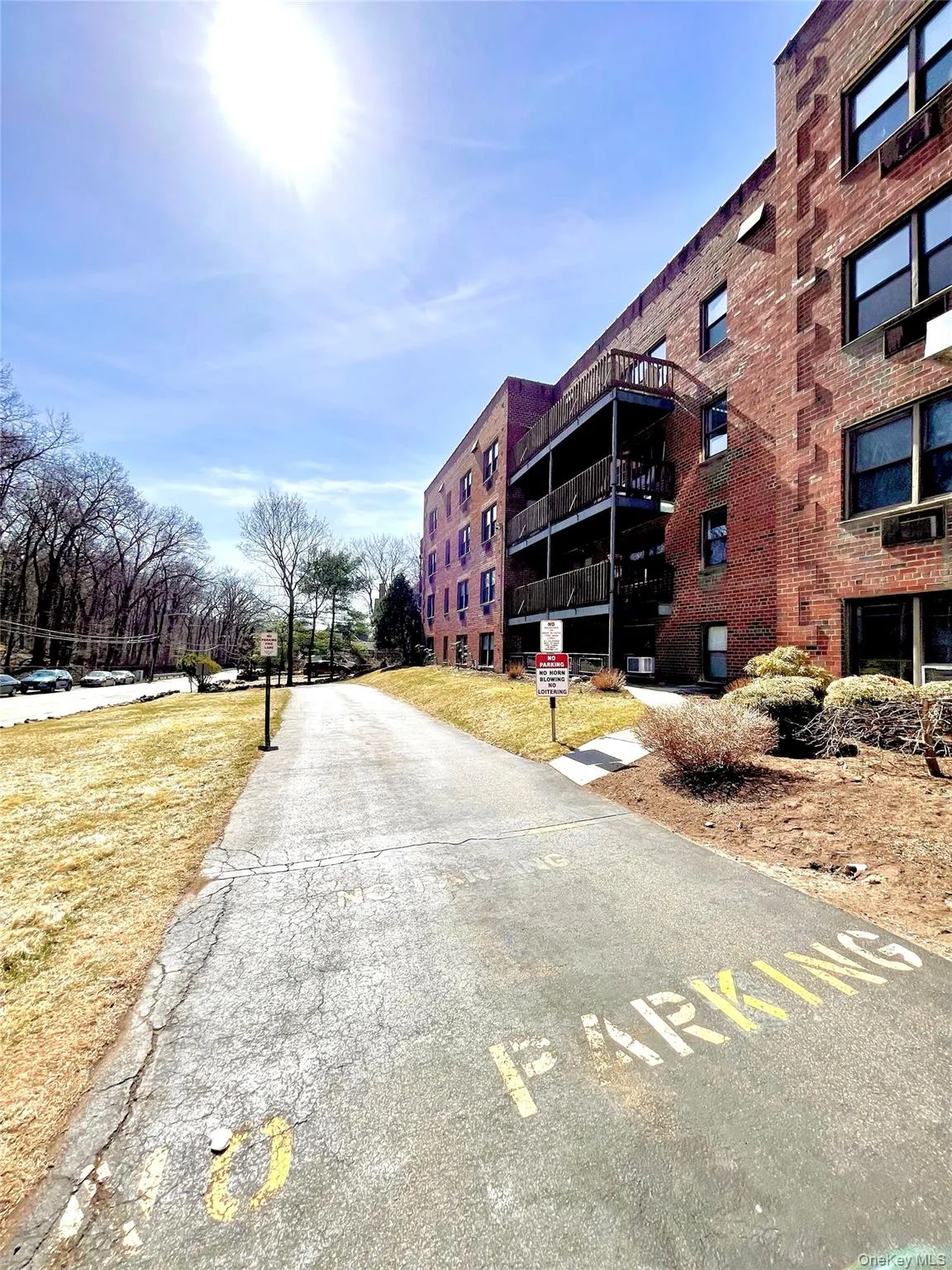 View of asphalt road View of asphalt road
