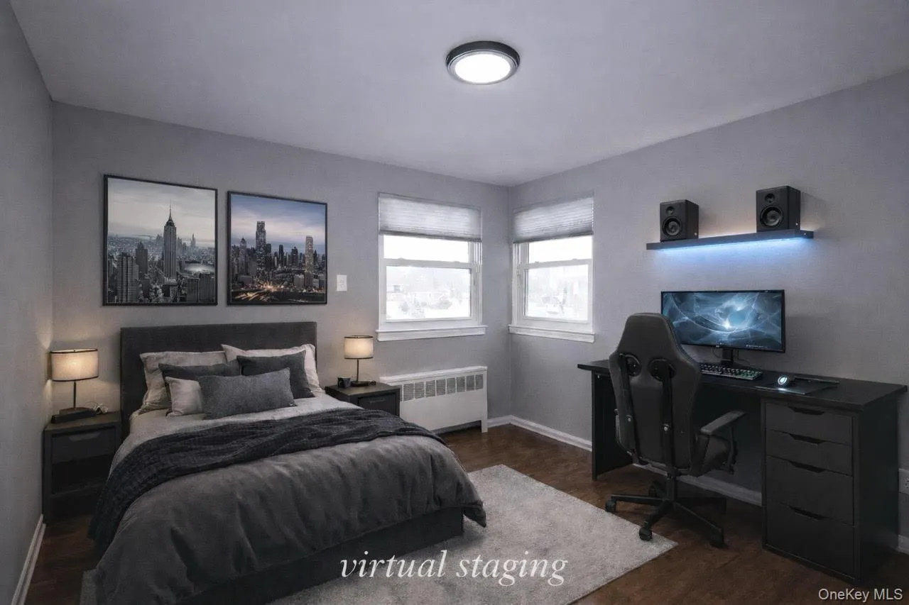 2nd floor bedroom (virtual staging) 2nd floor bedroom (virtual staging)