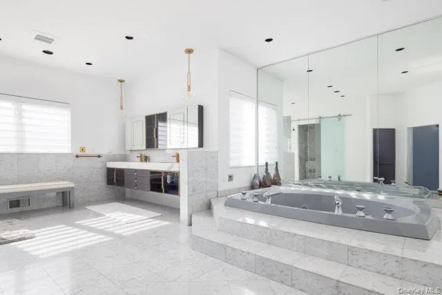 First Master bedroom bathroom. First Master bedroom bathroom.