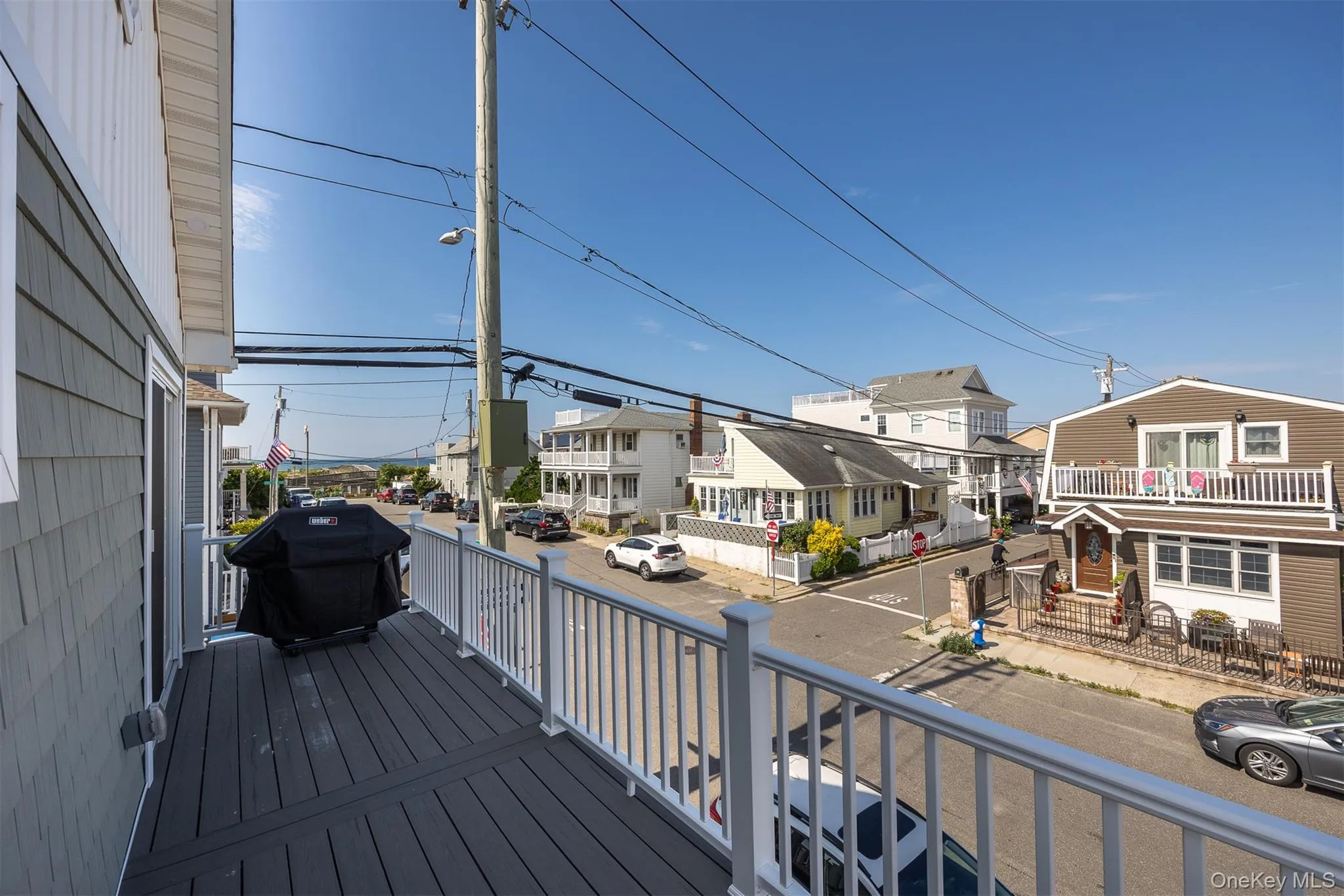 Large Composite Deck with sunny ocean views Large Composite Deck with sunny ocean views