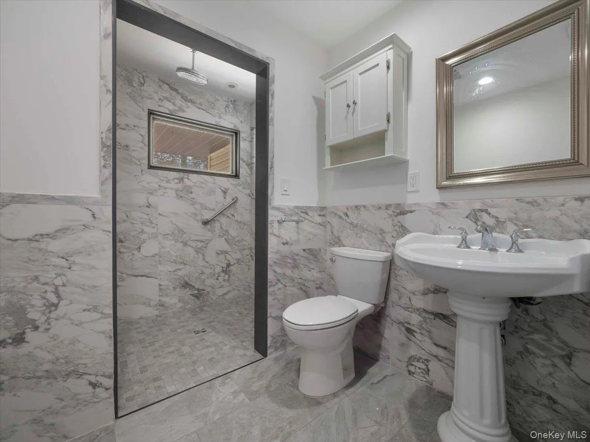 Renovated Bathroom, handicap accessible Renovated Bathroom, handicap accessible