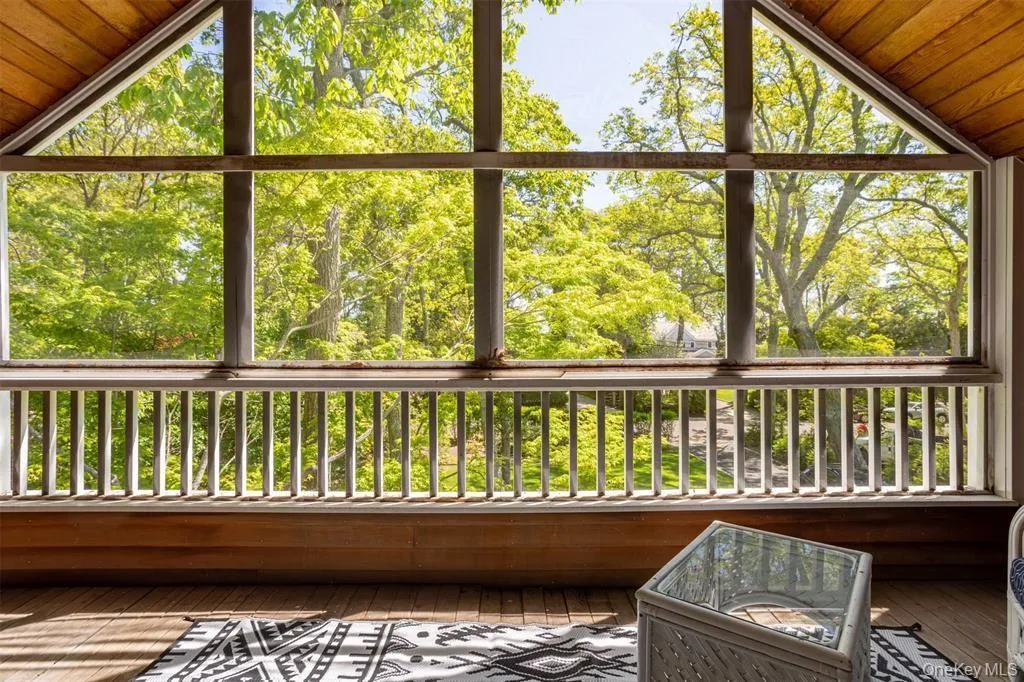 Balcony off of primary suite Balcony off of primary suite