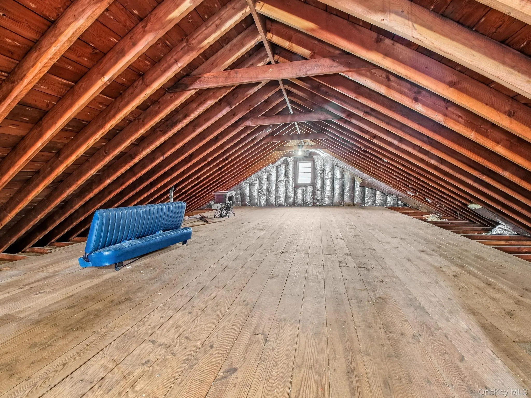 Walk up attic with a full staircase...so MANY possibilties! Walk up attic with a full staircase...so MANY possibilties!
