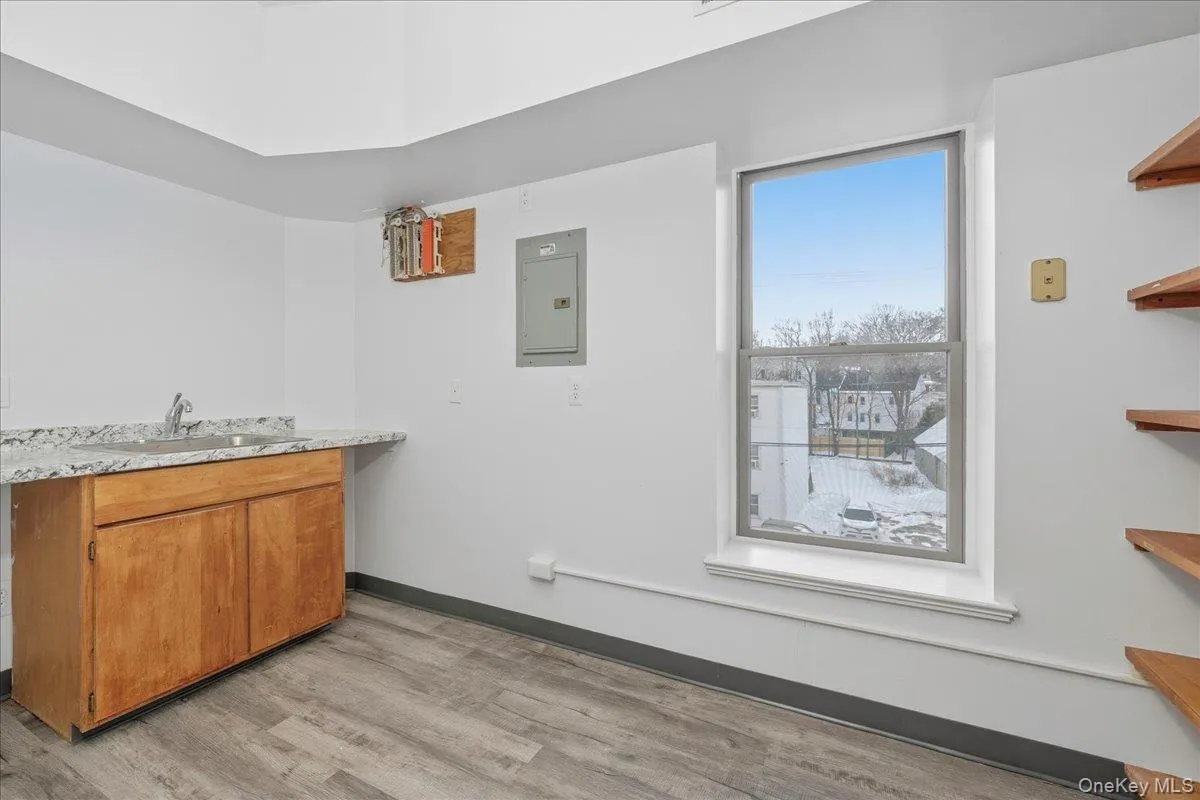 Multi Use Room, Kitchenette, Break- room and with storage shelves Multi Use Room, Kitchenette, Break- room and with storage shelves