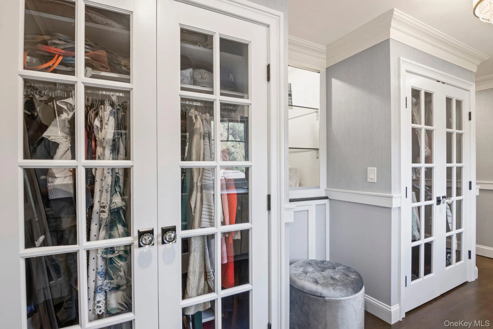 Primary Suite dream closet with boutique aesthetic Primary Suite dream closet with boutique aesthetic