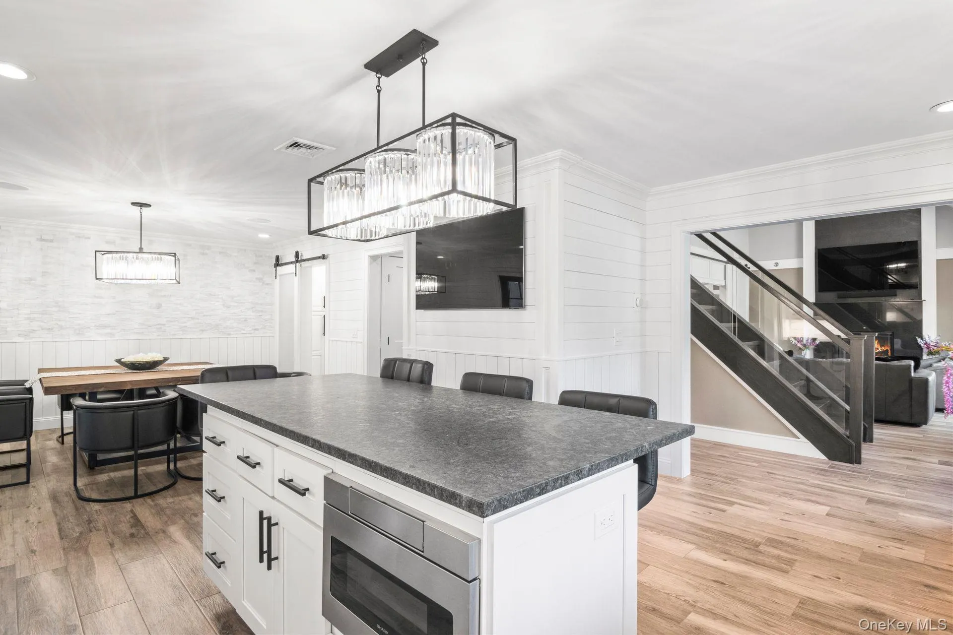 Open floor plan Open floor plan